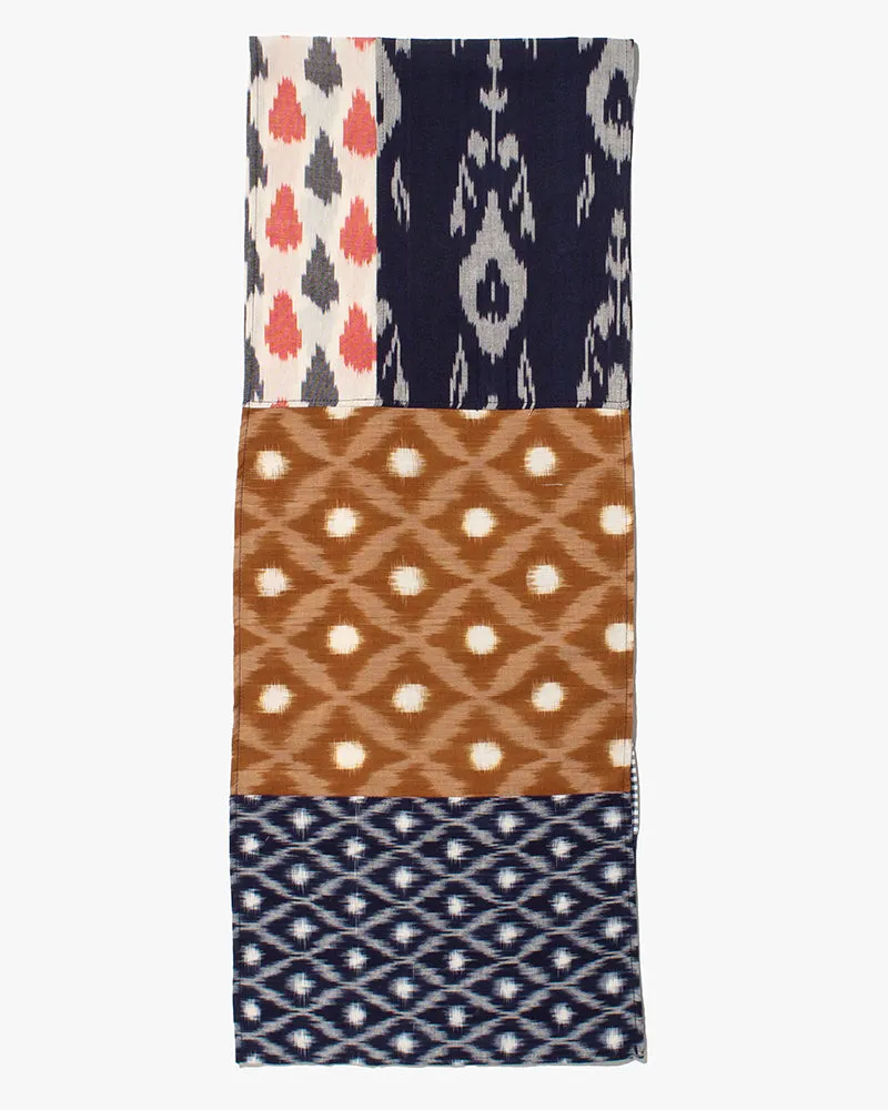 Kiriko Original Scarf, Indian Kasuri, Patchwork, 6 sold by Kiriko product image thumbnail 3