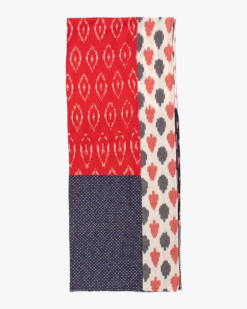 Kiriko Original Scarf, Indian Kasuri, Patchwork, 4 sold by Kiriko product image thumbnail 2
