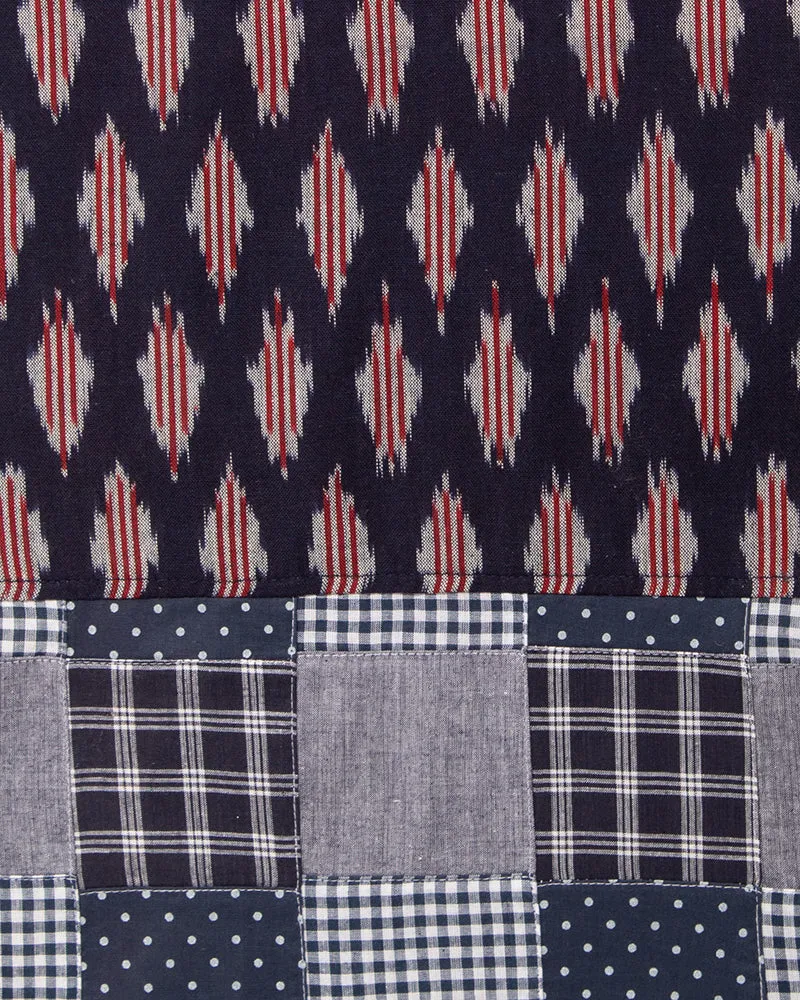 Kiriko Original Scarf, Indian Kasuri, Patchwork, 4 sold by Kiriko product image thumbnail 5