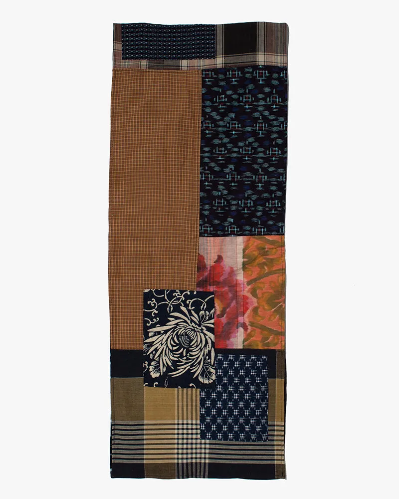 Kiriko Original Scarf, Patched Boro, Shima, Kasuri and Plaid, 6 sold by Kiriko product image thumbnail 2