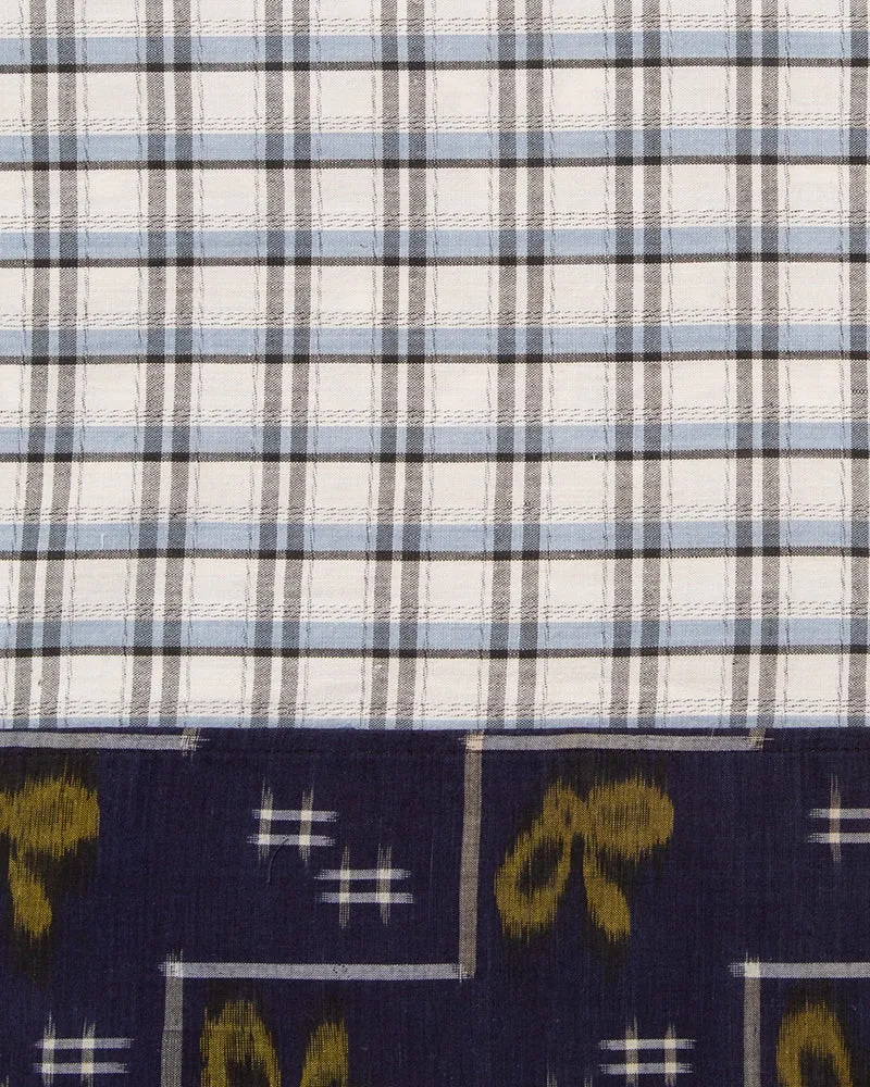 Kiriko Original Scarf, Patched Boro, Indigo, 28 sold by Kiriko product image thumbnail 3