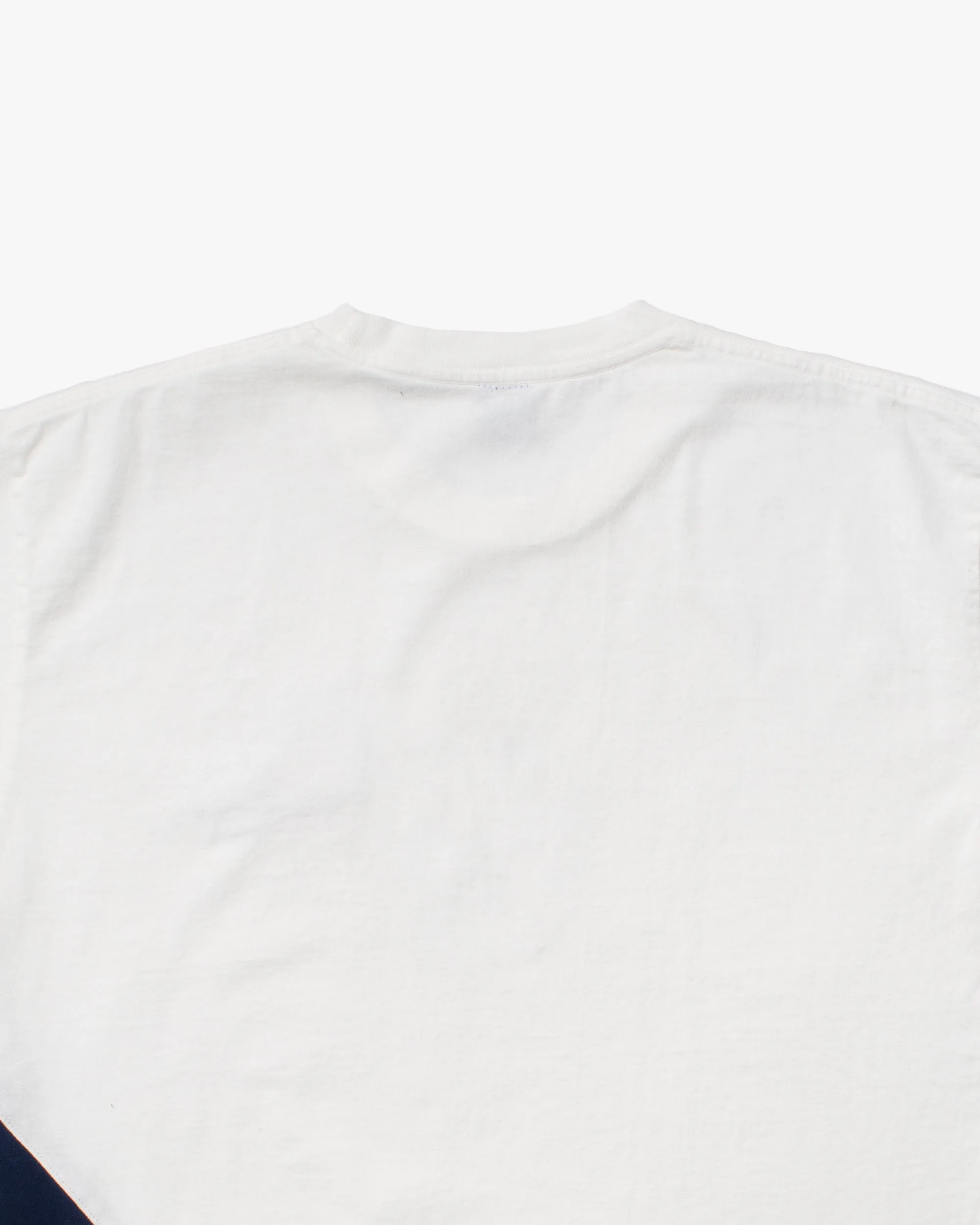 Kiriko Original Tee, 8 oz Cotton, Two Tone Tee with Two patches, White with Navy sold by Kiriko product image thumbnail 4
