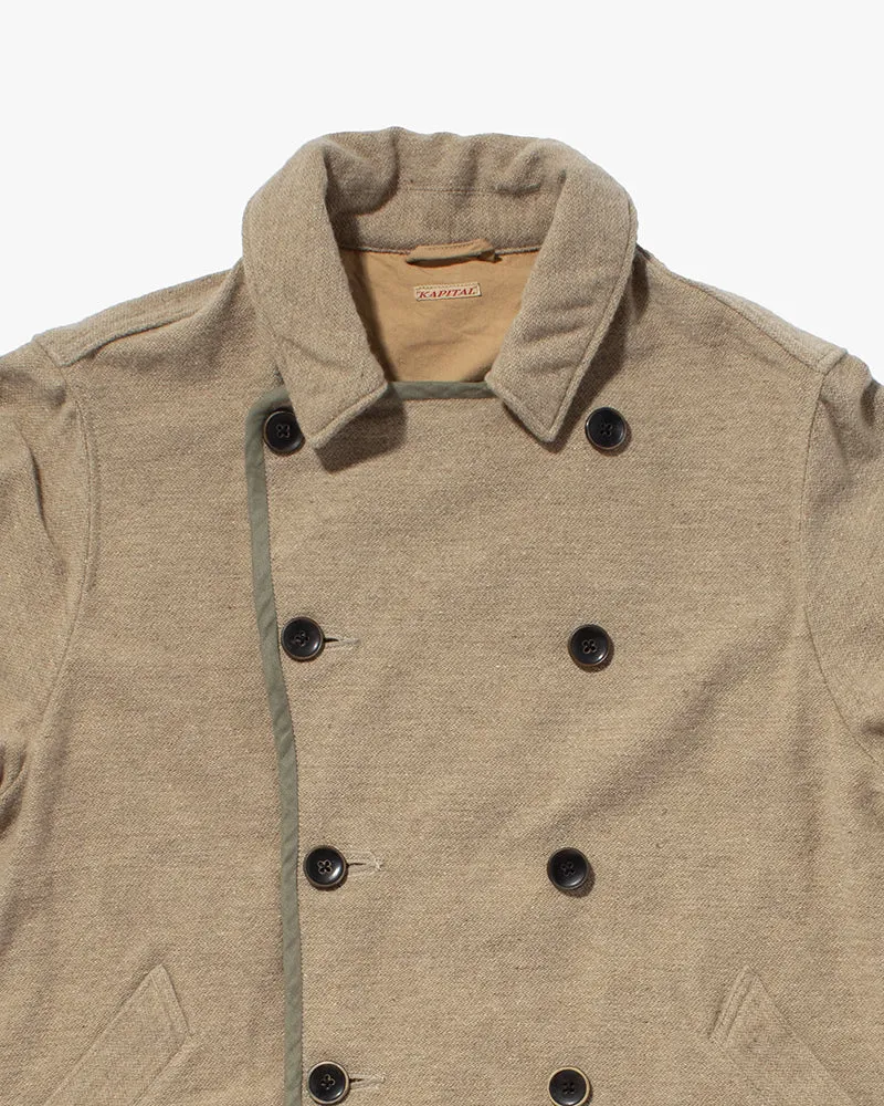 Japanese Repro Pea Coat, XL, Kapital, Beige and Khaki sold by Kiriko product image thumbnail 2