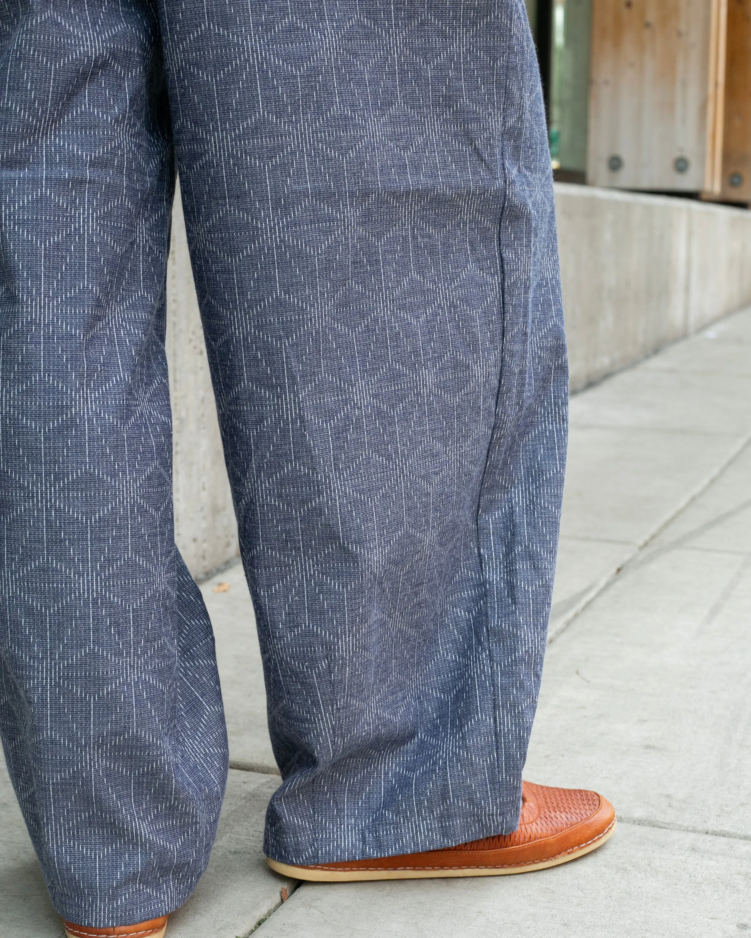 Kiriko x ToK, Cropped Lantern Pants, Grey Asanoha sold by Kiriko product image thumbnail 4
