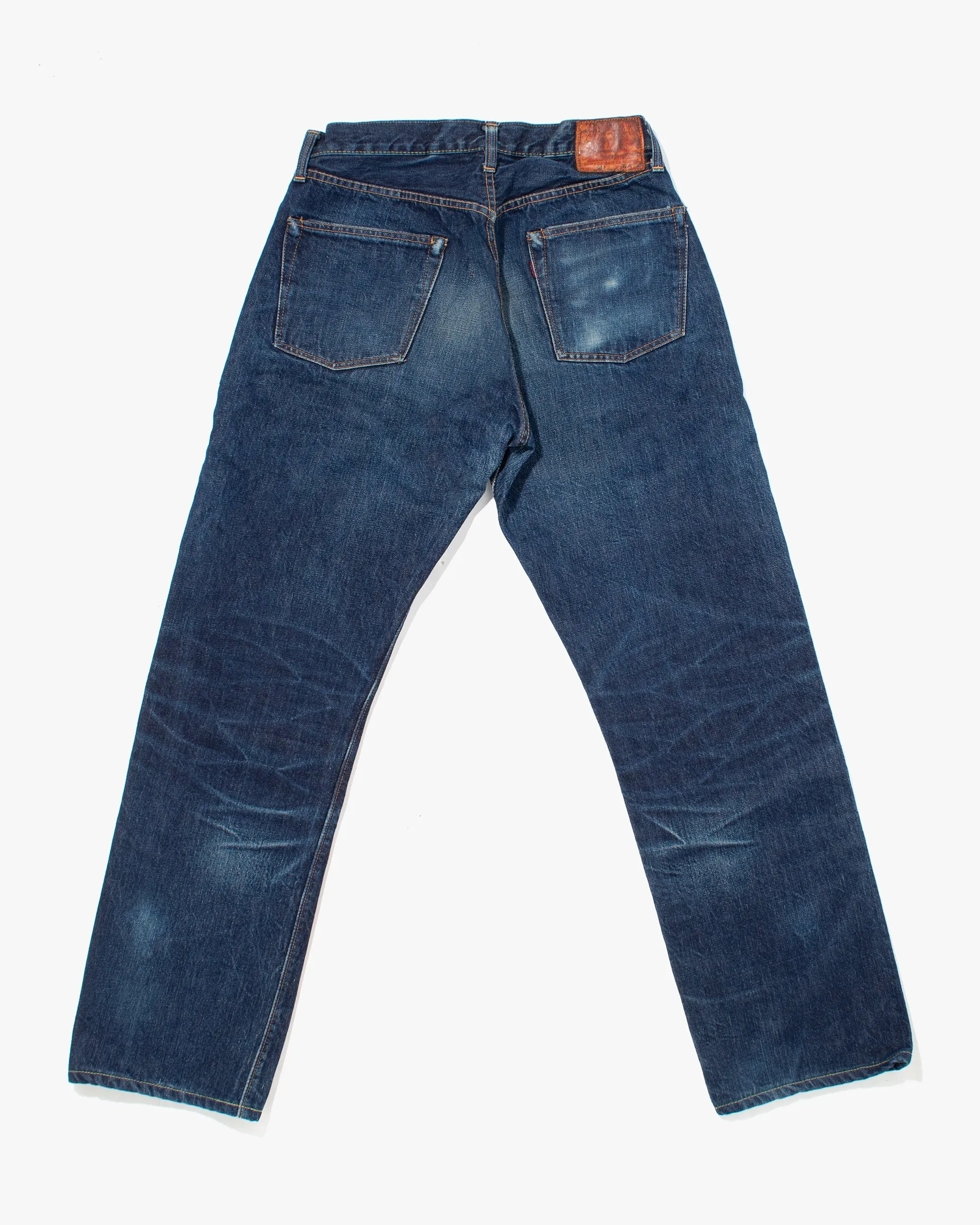 Japanese Repro Selvedge Denim Jeans, Joe McCoy & Co., Medium Wash - 31" sold by Kiriko product image thumbnail 4