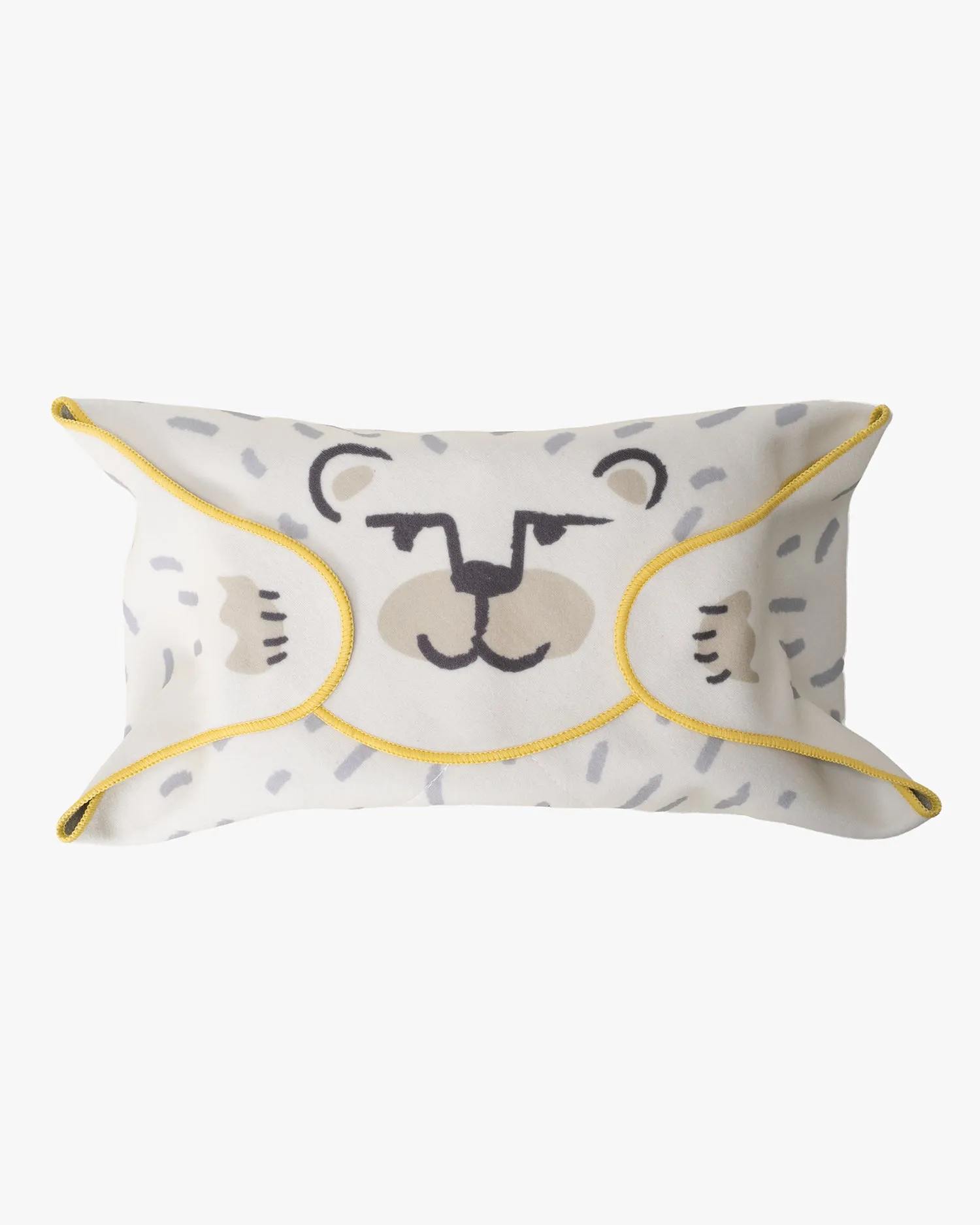 Lunch Bag/Velcro, Bisque, Momonga Series, Polar Bear sold by Kiriko product image thumbnail 4