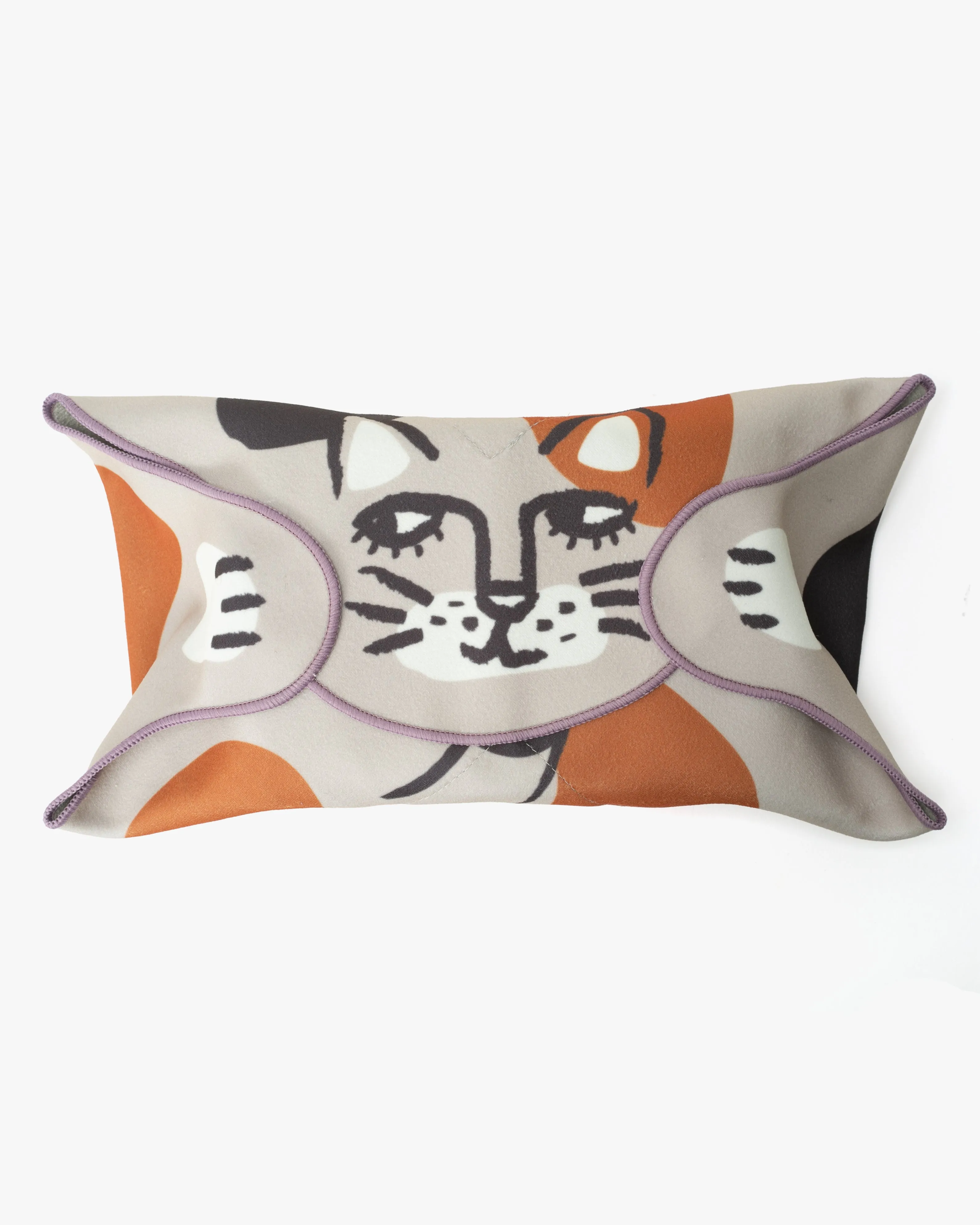 Lunch Bag/Velcro, Bisque, Momonga Series, Cat sold by Kiriko product image thumbnail 4