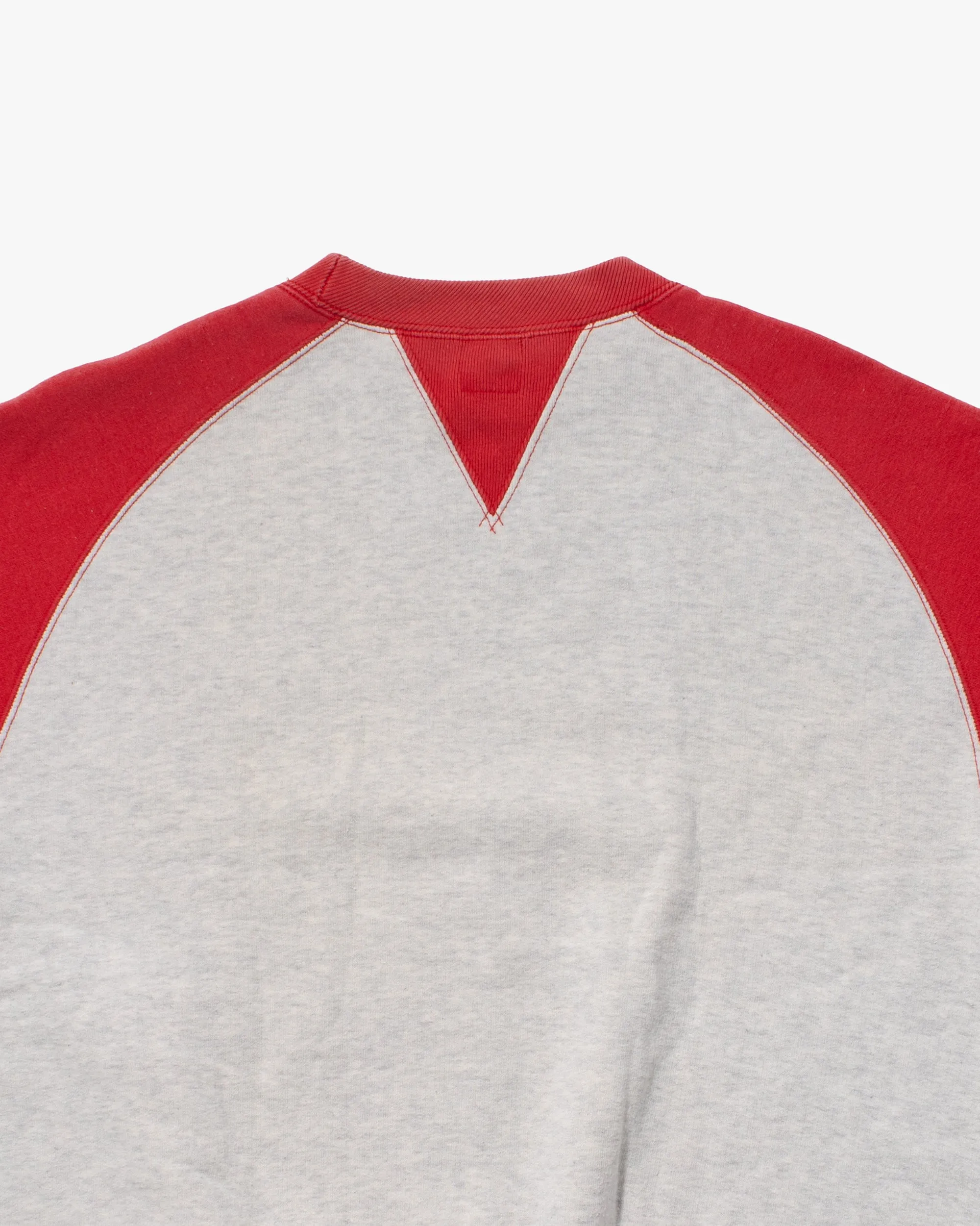 Japanese Repro Crewneck Shirt, Pherrow's, Red and Gray Varsity Cut - L sold by Kiriko product image thumbnail 4