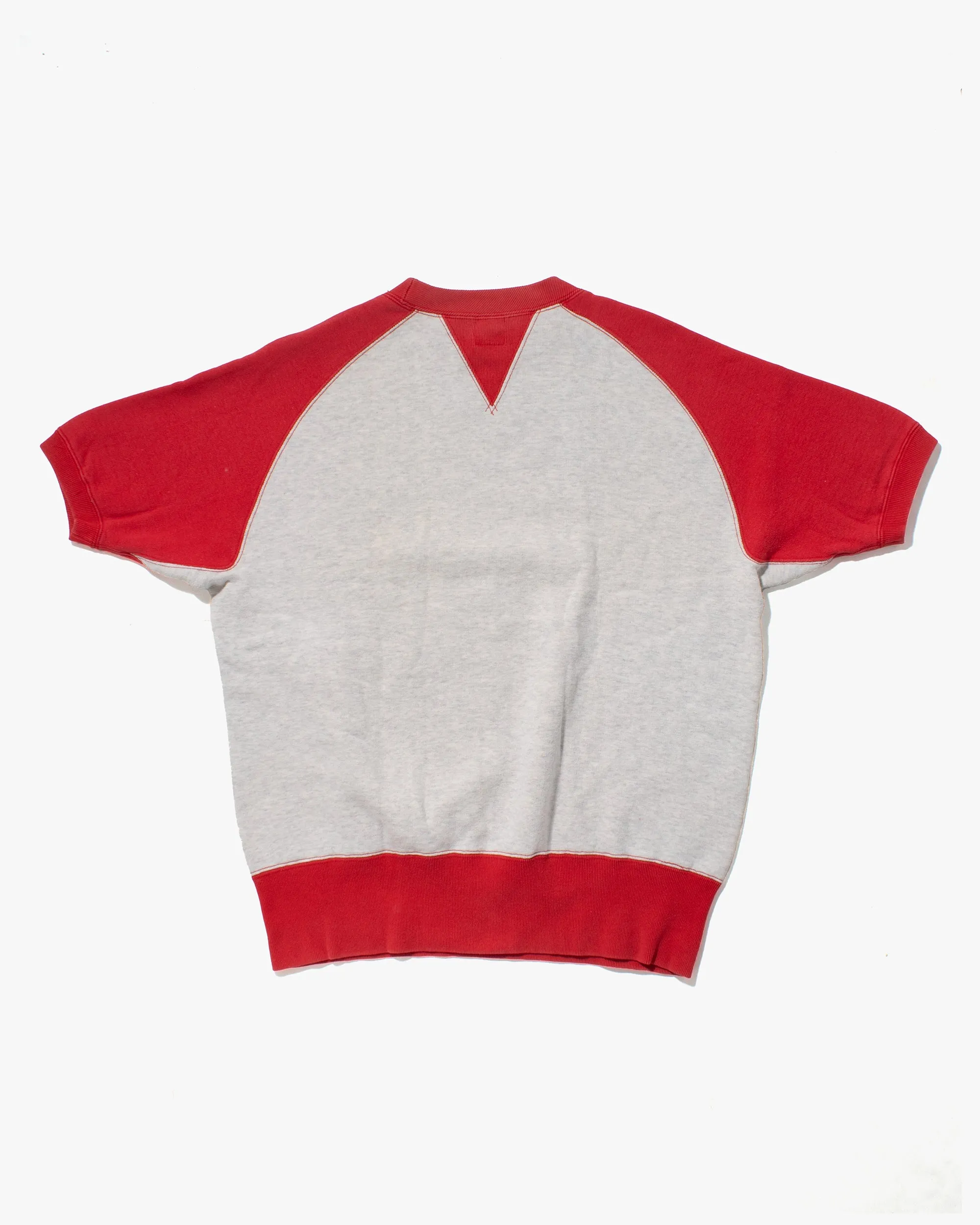 Japanese Repro Crewneck Shirt, Pherrow's, Red and Gray Varsity Cut - L sold by Kiriko product image thumbnail 3