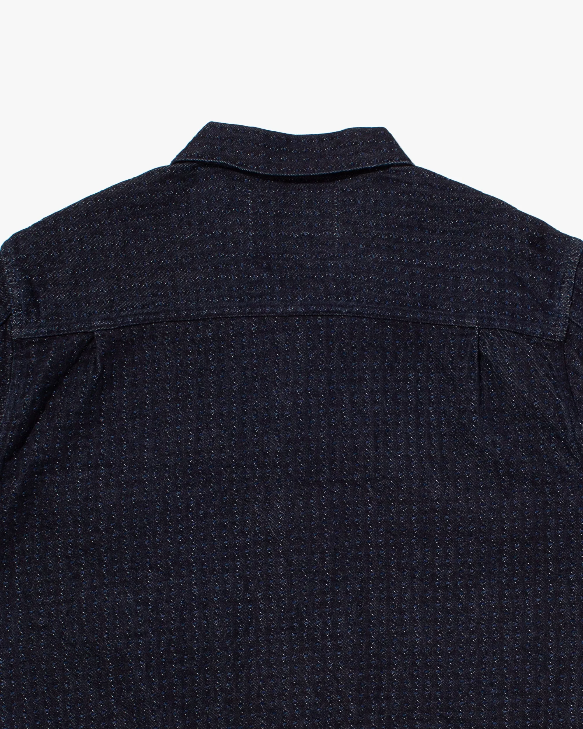 Deadstock Japanese Repro Type II Denim Jacket, Studio D'Artisan, Fully Sashiko Stitched - L sold by Kiriko product image thumbnail 4