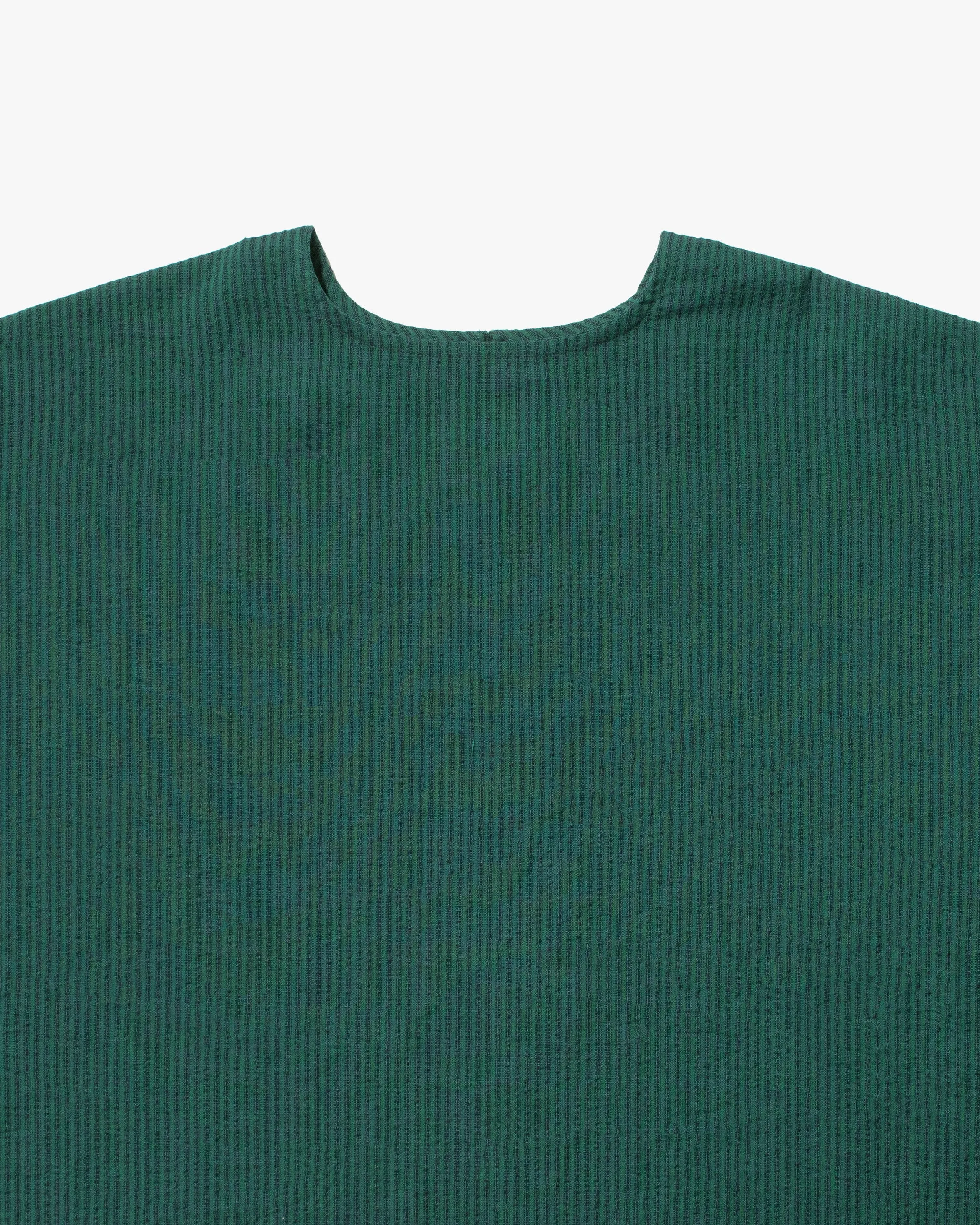 ToK Tunic, Oversized, Teal with Indigo Shima sold by Kiriko product image thumbnail 2