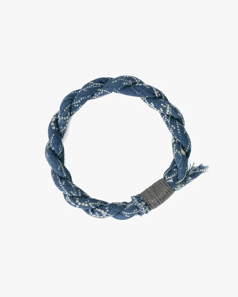 Boet x Kiriko Bracelet, Light Blue with White Katazome sold by Kiriko