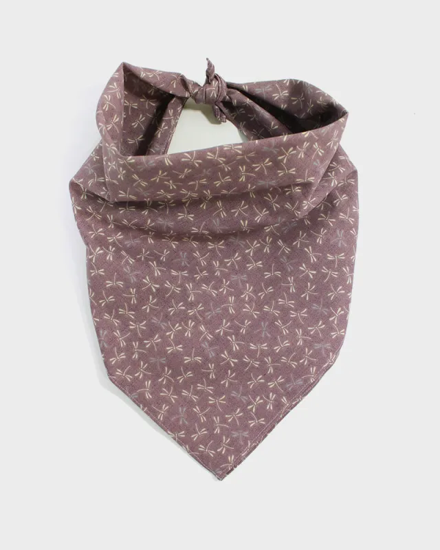 Kiriko Original Bandana, Classic, Lavender Tonbo sold by Kiriko