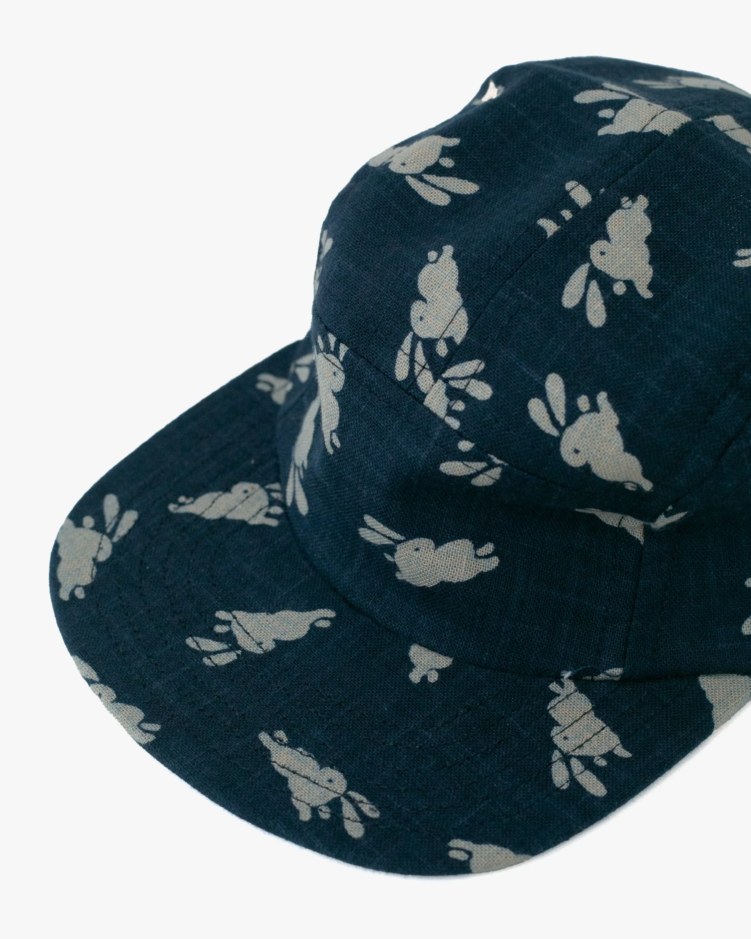 Kiriko Original Cap, 5-Panel, Indigo Usagi sold by Kiriko product image thumbnail 3