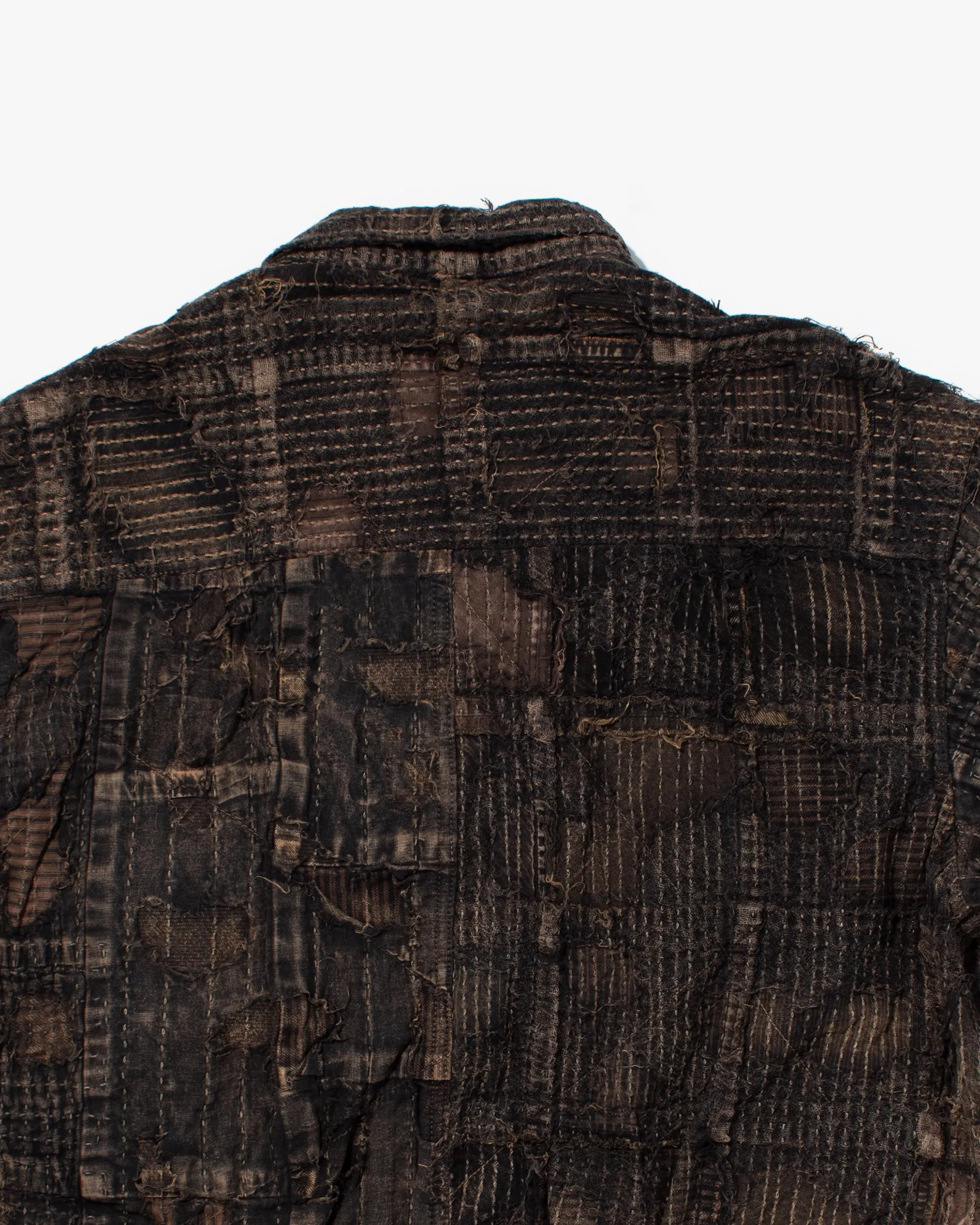 Japanese Repro Jacket, 2XL, Kapital Kountry, Patched Boro Style, Fully Sashiko-Stitched - XXL sold by Kiriko product image thumbnail 5