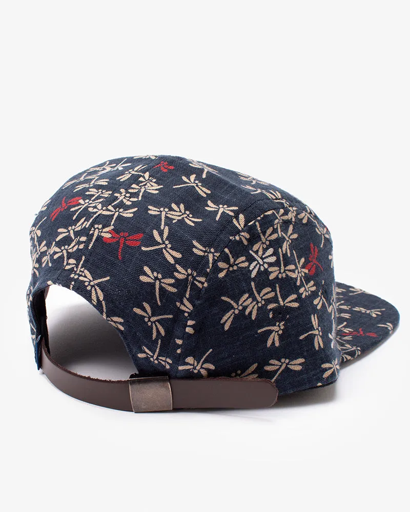 5-Panel Indigo Tonbo with Red Cap sold by Kiriko product image thumbnail 4