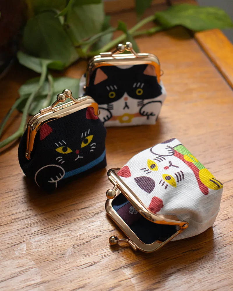 Wa Modern, Coin Purse, Hachiware sold by Kiriko product image thumbnail 4