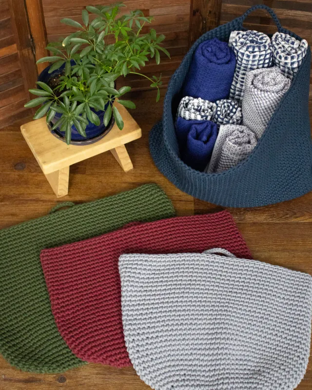 Kokoro Original, Crocheted Display Bag sold by Kiriko