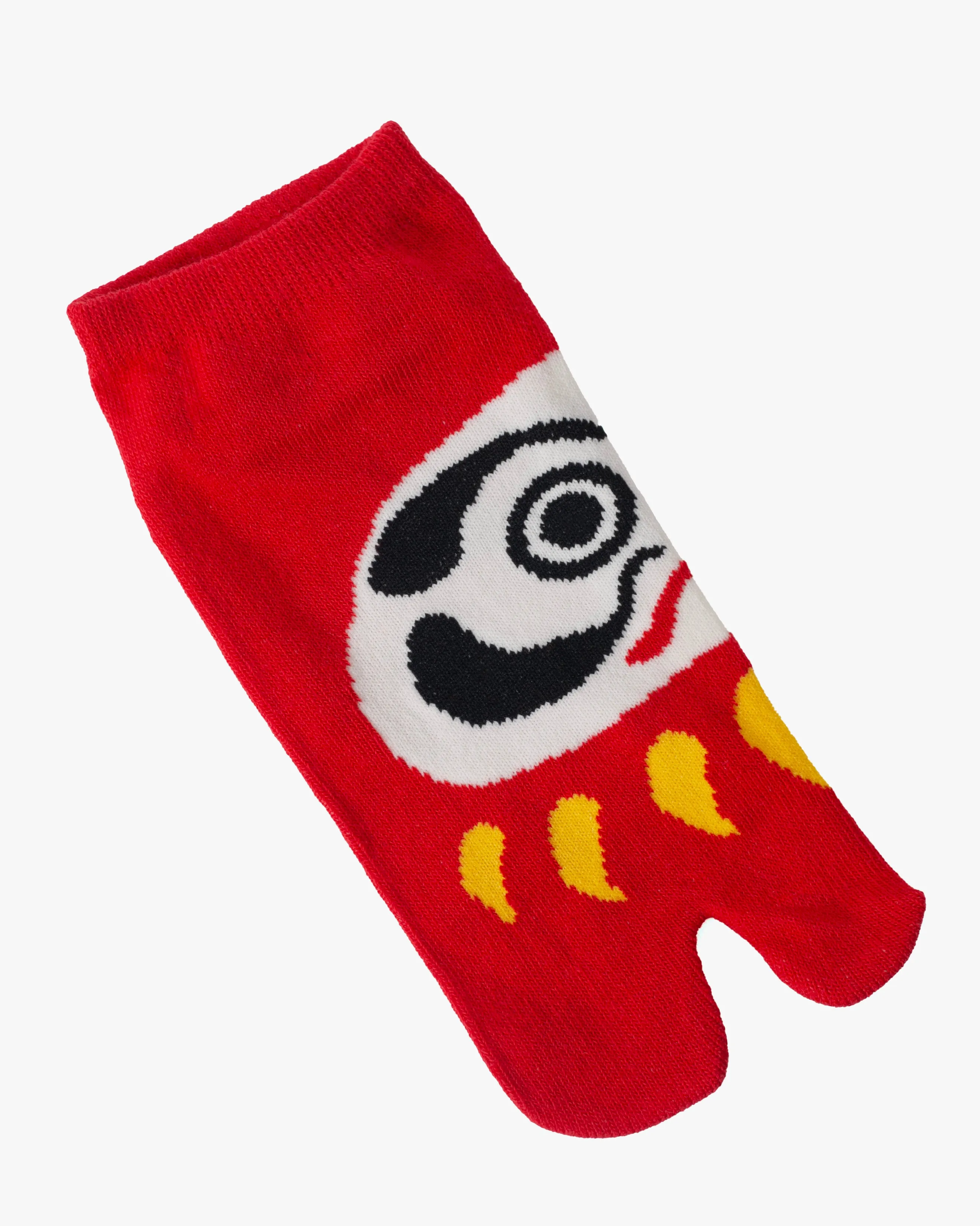 Tabi Socks, Ankle, Red Daruma sold by Kiriko product image thumbnail 4