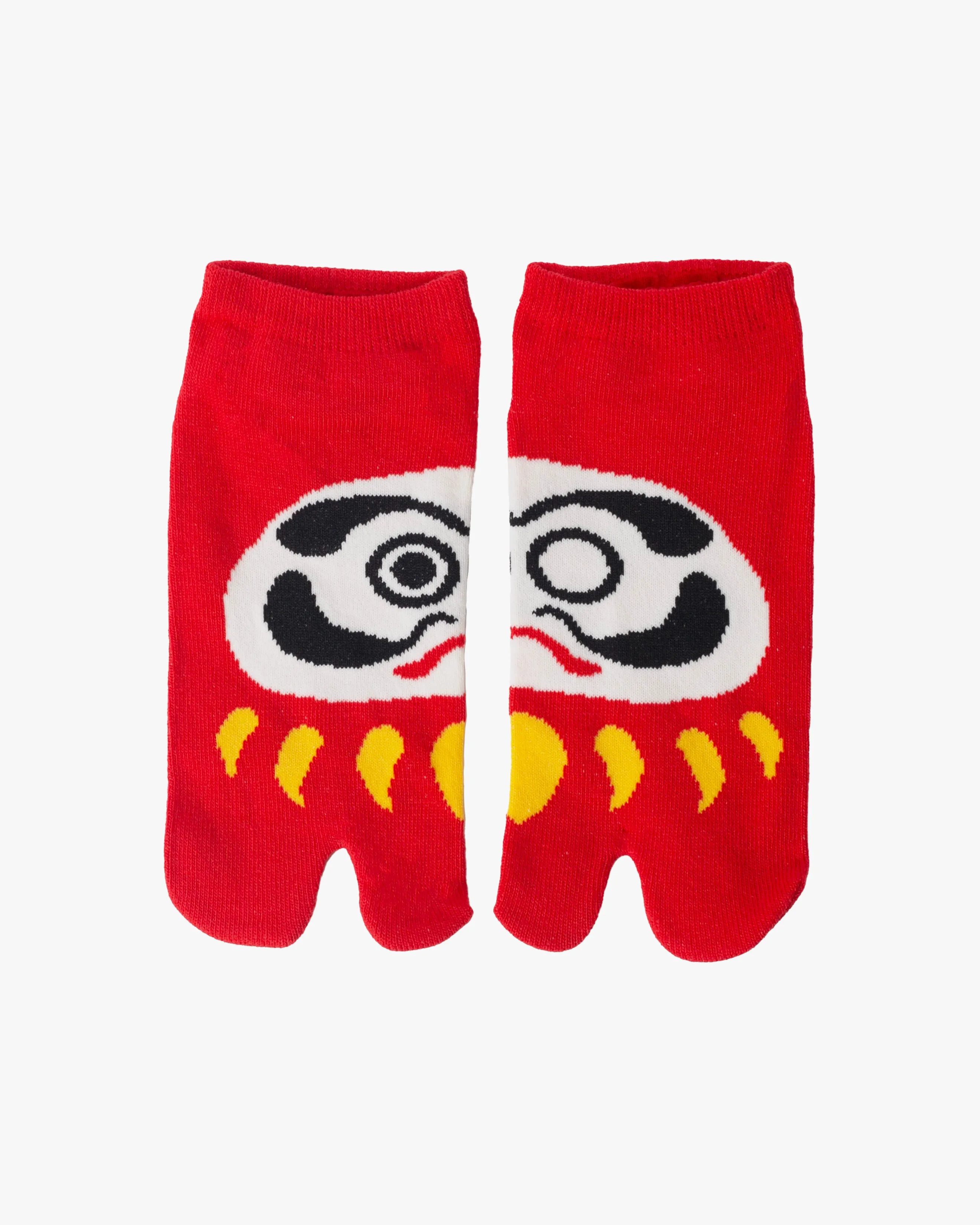 Tabi Socks, Ankle, Red Daruma sold by Kiriko product image thumbnail 2