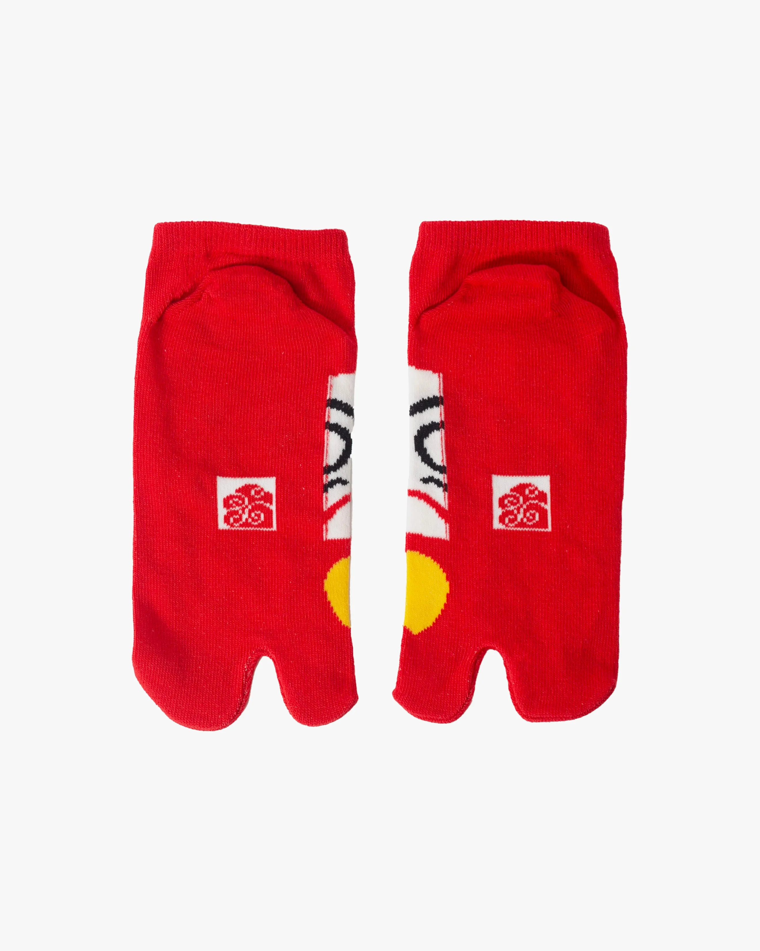 Tabi Socks, Ankle, Red Daruma sold by Kiriko product image thumbnail 3