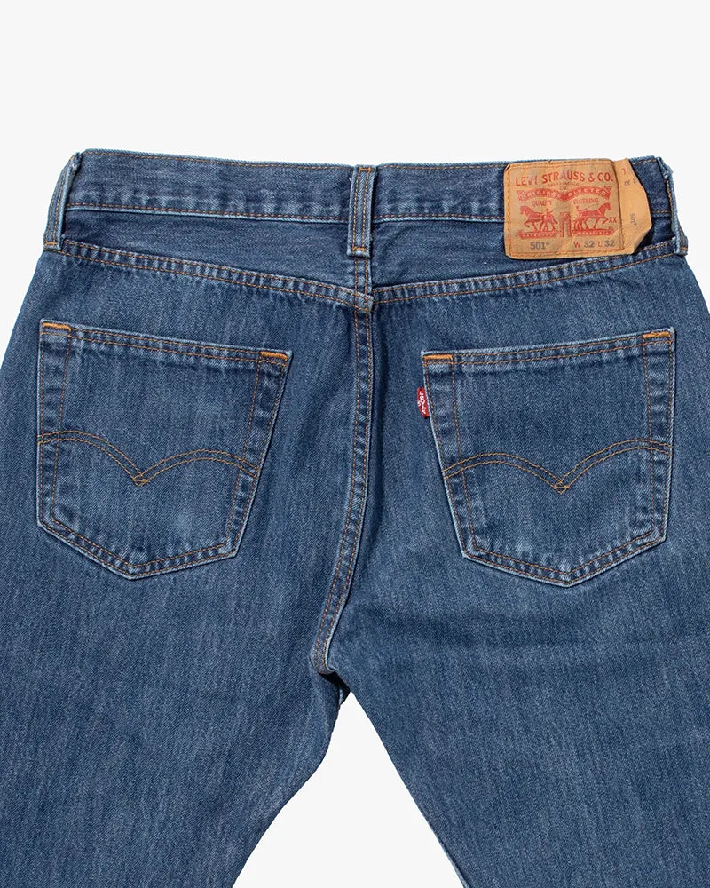 Kiriko Custom Patched Denim Jeans, Levi's Brand, 9 sold by Kiriko product image thumbnail 5