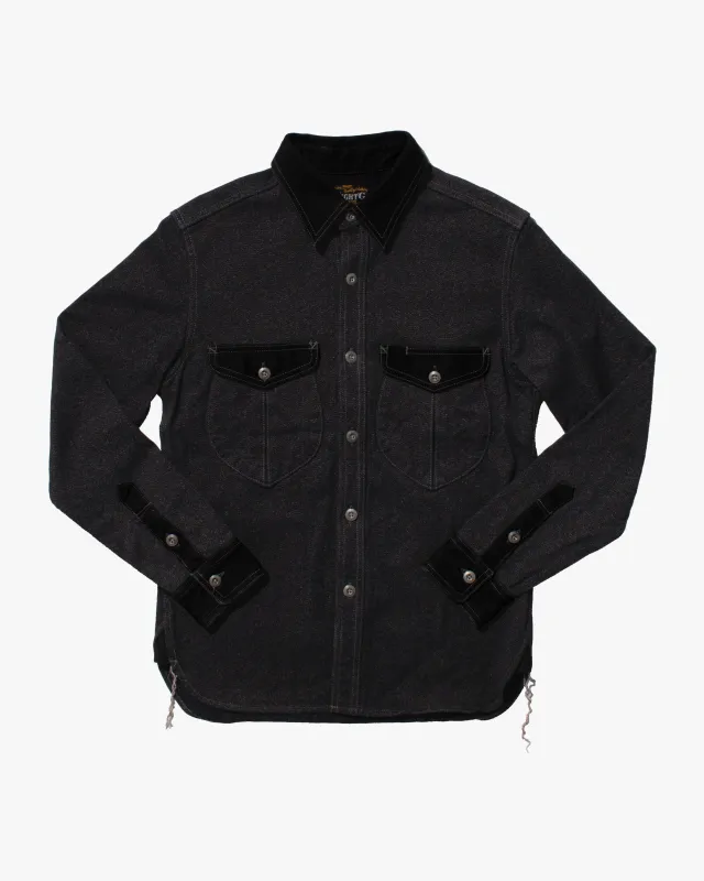 Japanese Repro, Eight-G, Indigo Cotton Twill Jacket - 38 sold by Kiriko