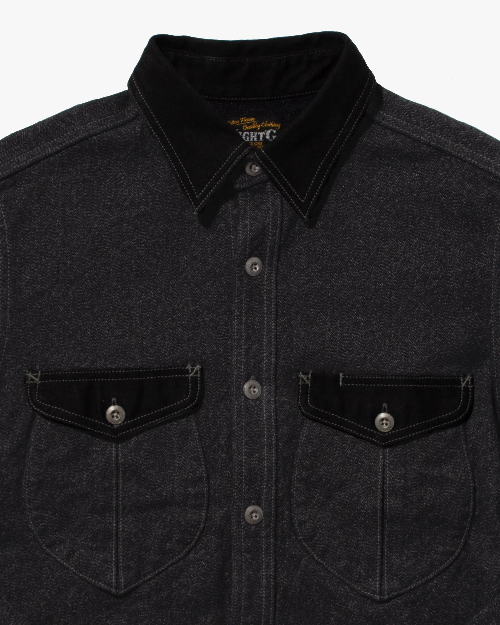 Japanese Repro, M, Eight-G, Indigo Cotton Twill Jacket sold by Kiriko product image thumbnail 2