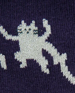 Bisque, CDF Etendue, Dancing Cat, Purple and Brown sold by Kiriko product image thumbnail 4