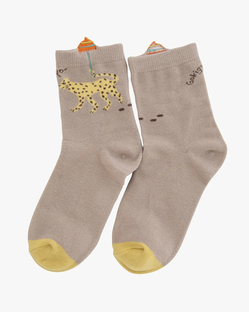 Bisque, CDF Etendue, Umbrella Leopard, Beige sold by Kiriko product image thumbnail 3