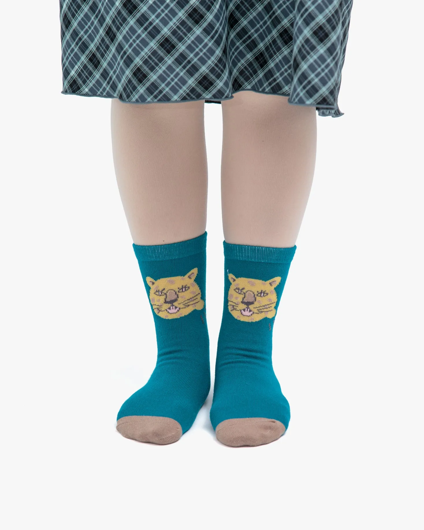 Bisque, CDF Etendue, Candy Leopard, Teal sold by Kiriko product image thumbnail 2