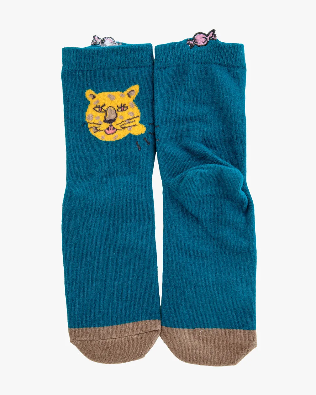 Bisque, CDF Etendue, Candy Leopard, Teal sold by Kiriko product image thumbnail 3