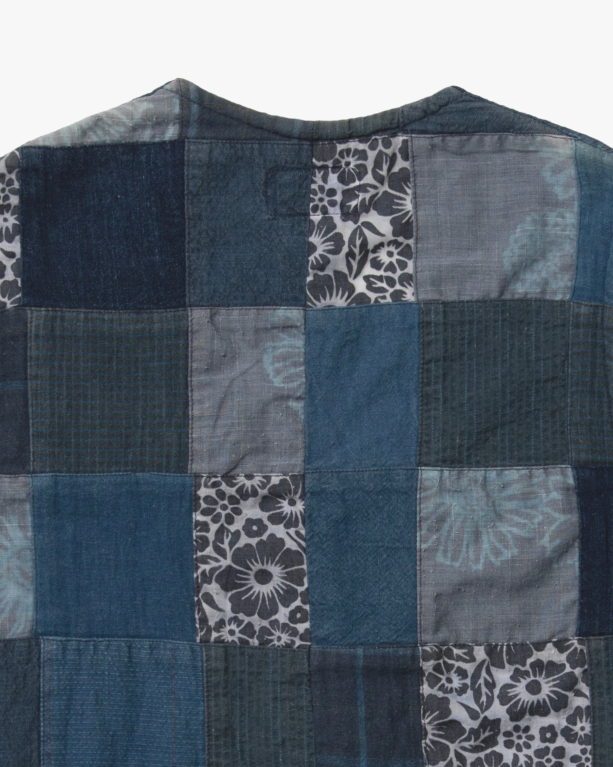 Japanese Repro, Chiang Mai Deluxe, Patchwork Vest - M sold by Kiriko product image thumbnail 4