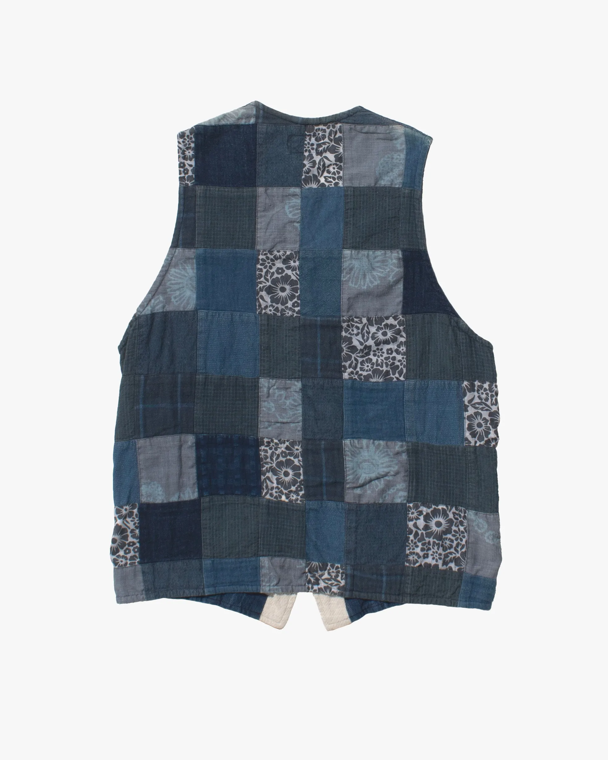 Japanese Repro, Chiang Mai Deluxe, Patchwork Vest - M sold by Kiriko product image thumbnail 3