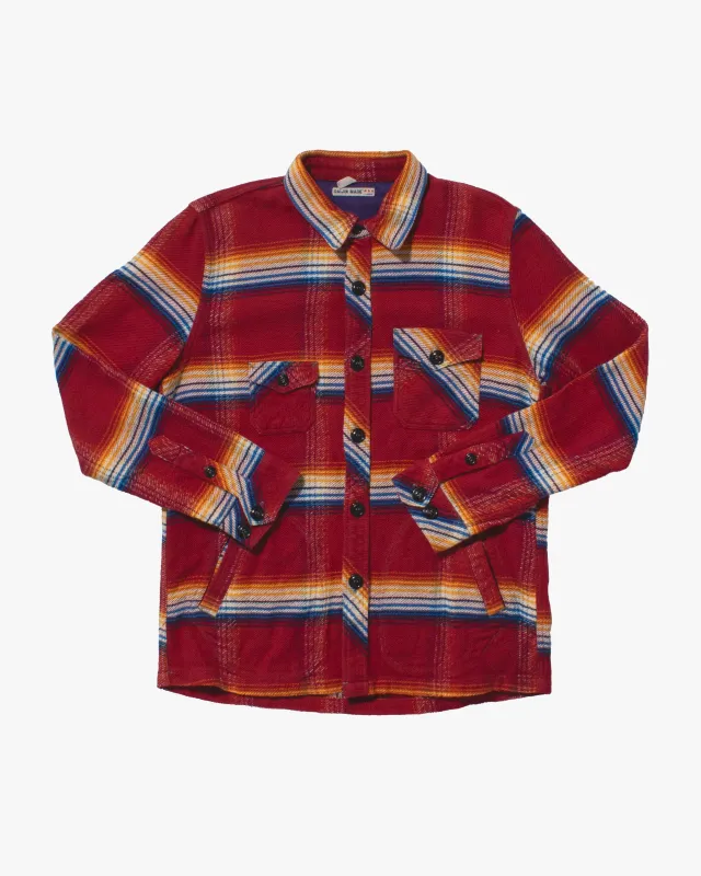 Japanese Repro Flannel Shirt, Gaijin Made, Primary Plaid sold by Kiriko