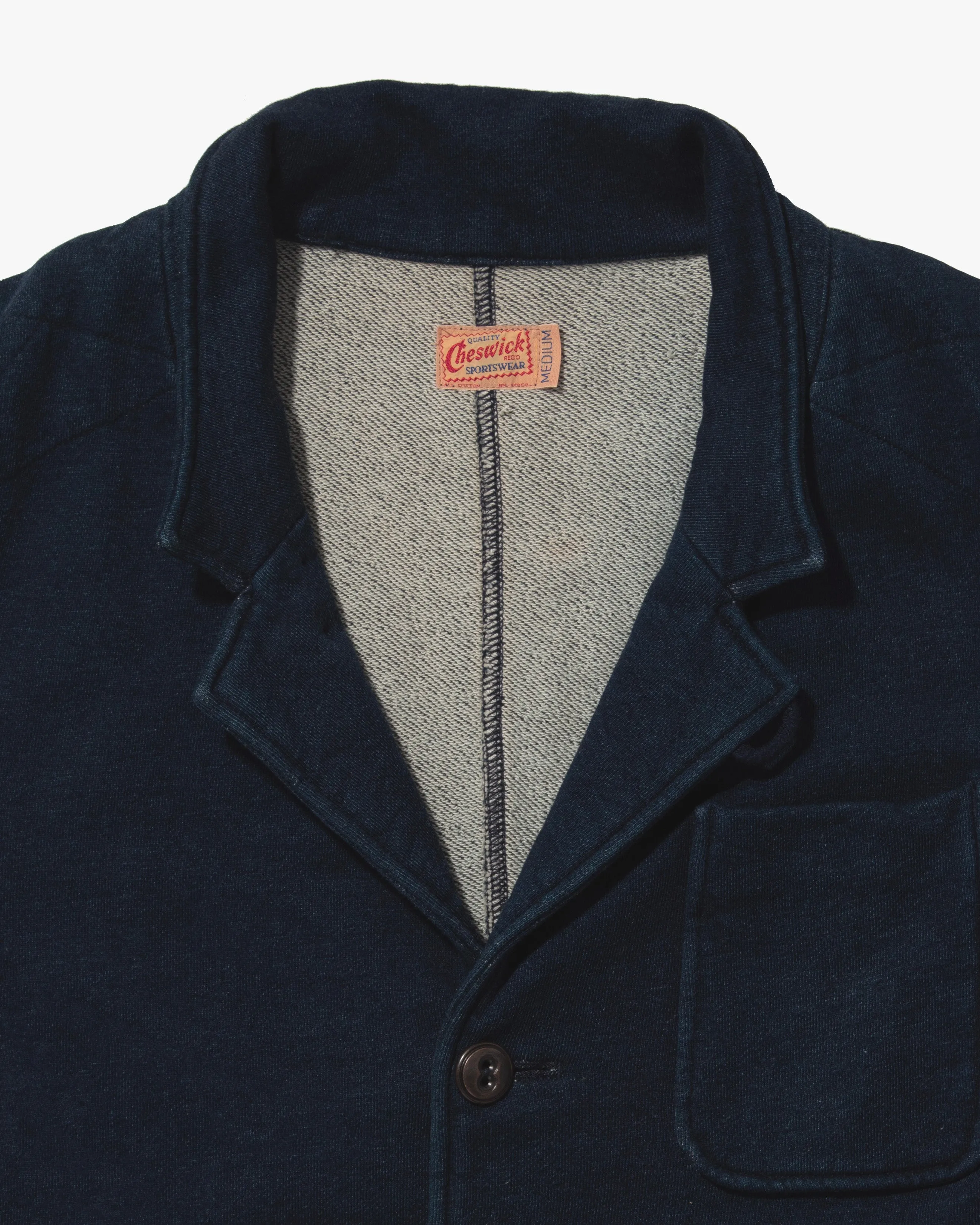 Japanese Repro Chore Coat, M, Cheswick, Navy sold by Kiriko product image thumbnail 2