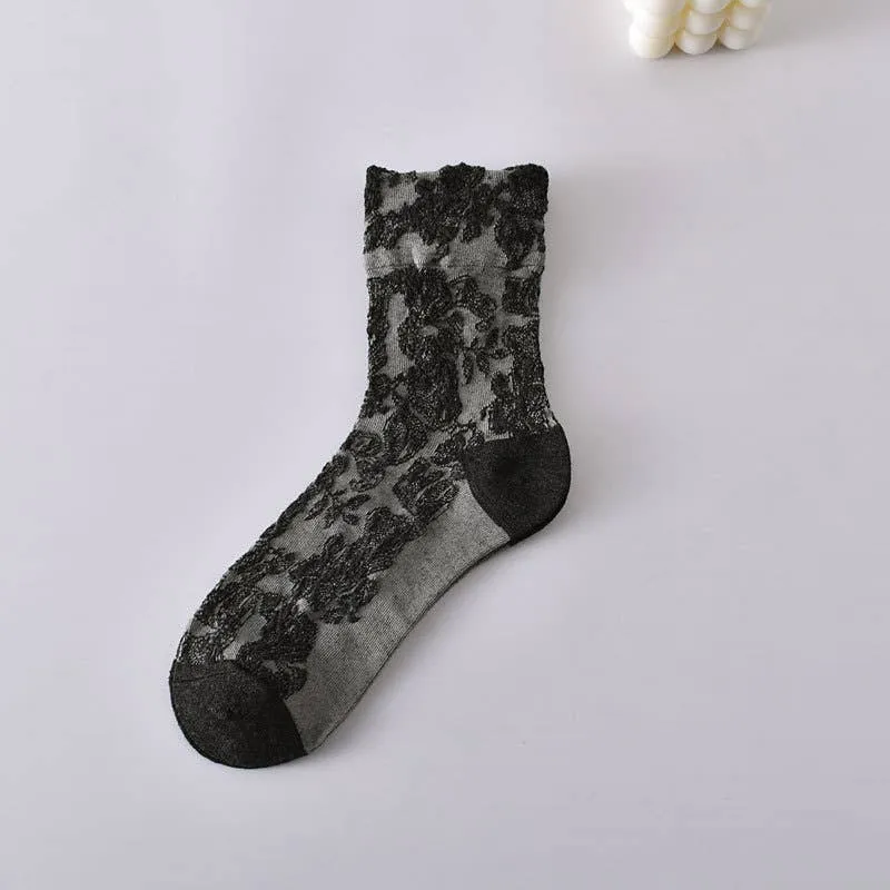 Tourtiwi, Tube Socks, Retro Embossed Three-Dimensional Pattern sold by Kiriko product image thumbnail 5