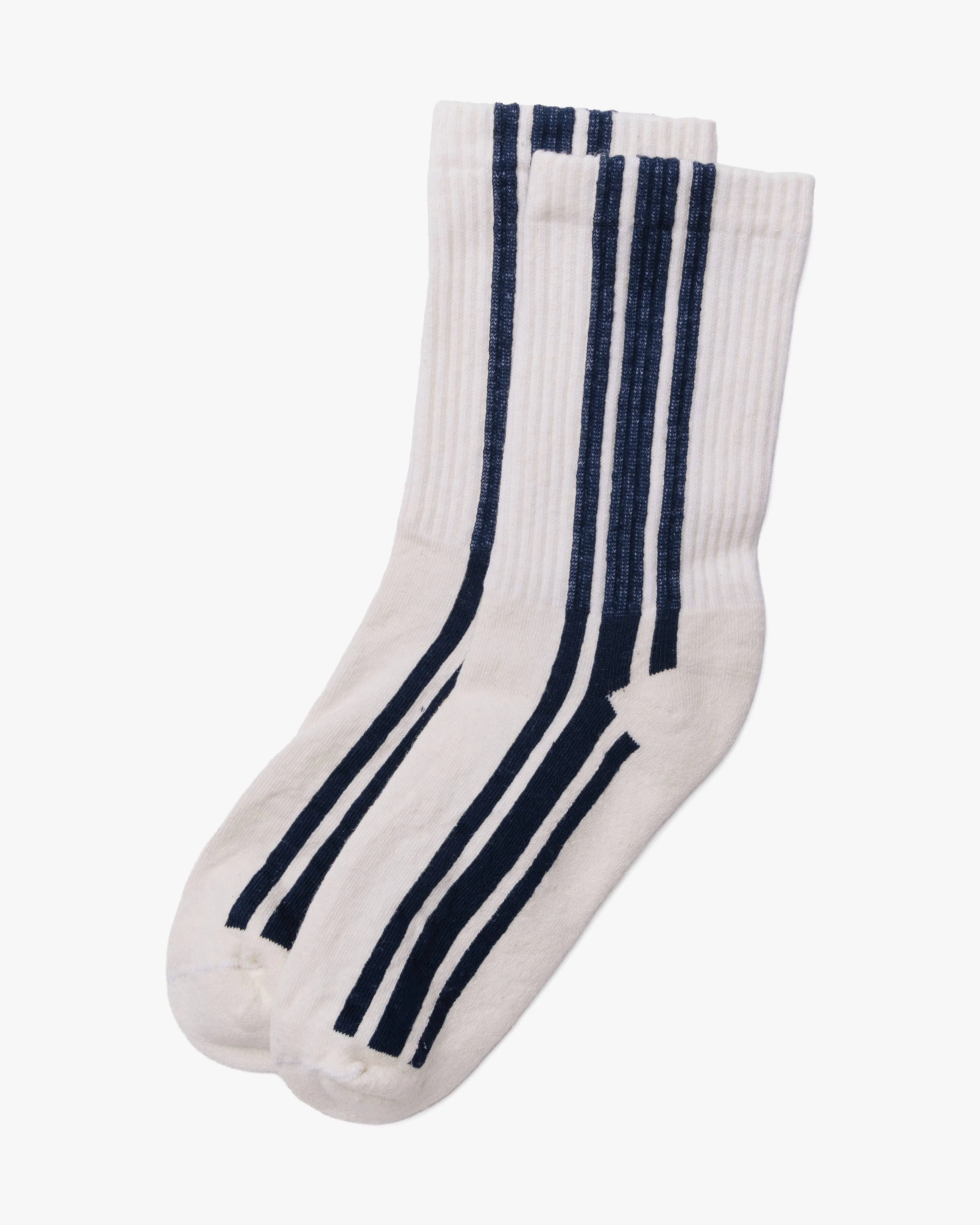 American Trench, Crew Socks, The Vertical Stripe sold by Kiriko product image thumbnail 3