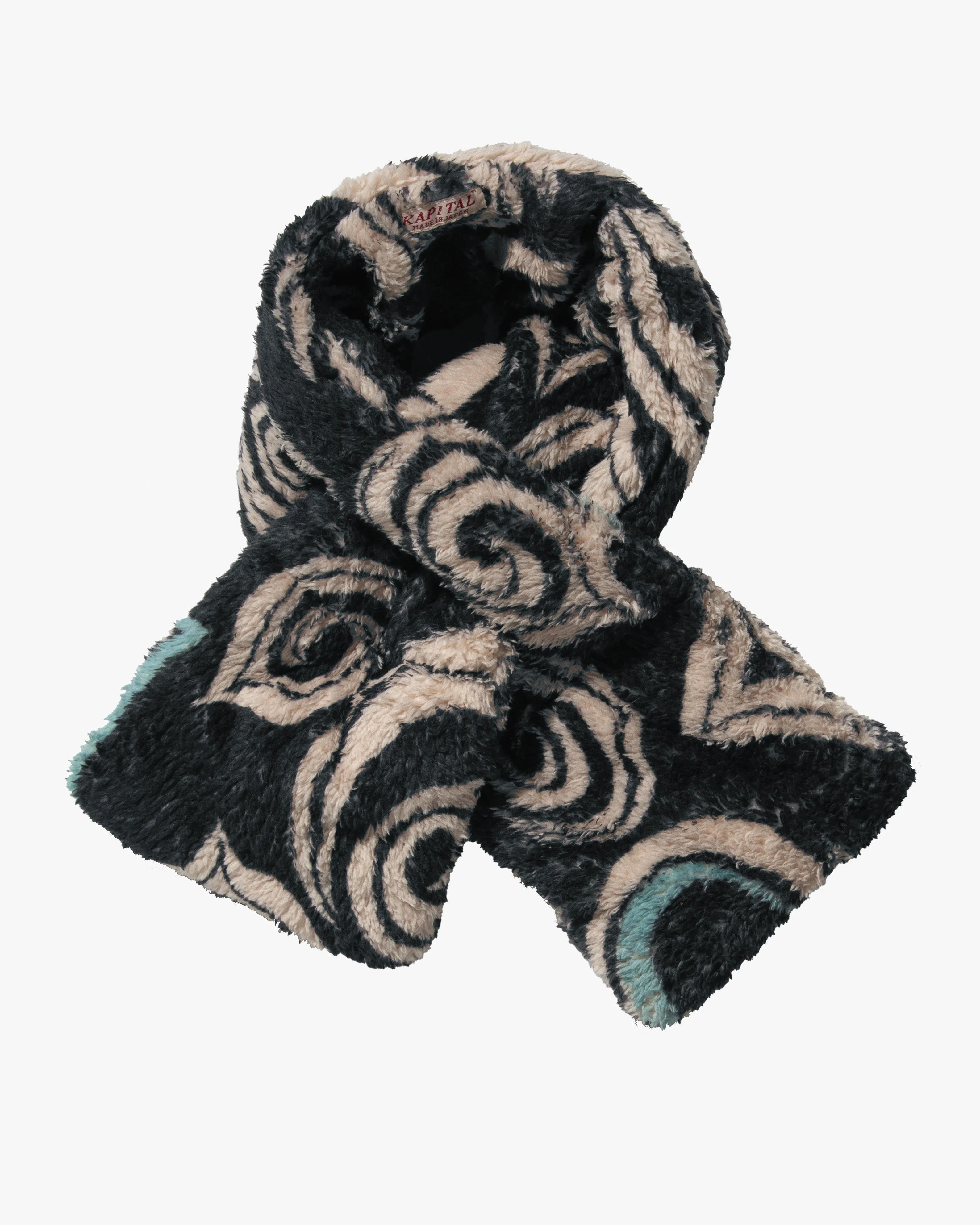 Fleece Scarf, Kapital, Ainu Style sold by Kiriko