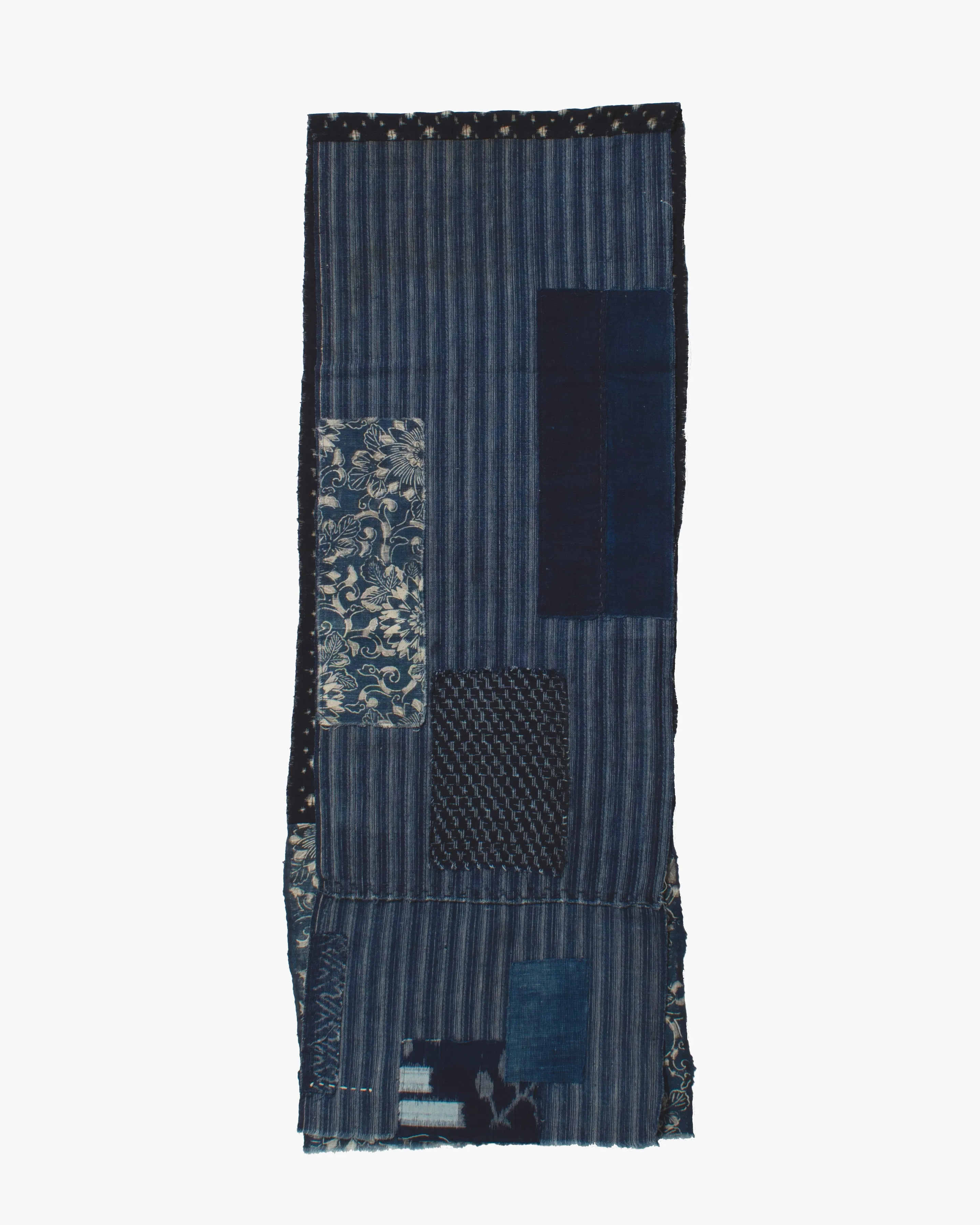 Kiriko Original Scarf, Patched Boro, Indigo, 31 sold by Kiriko product image thumbnail 5