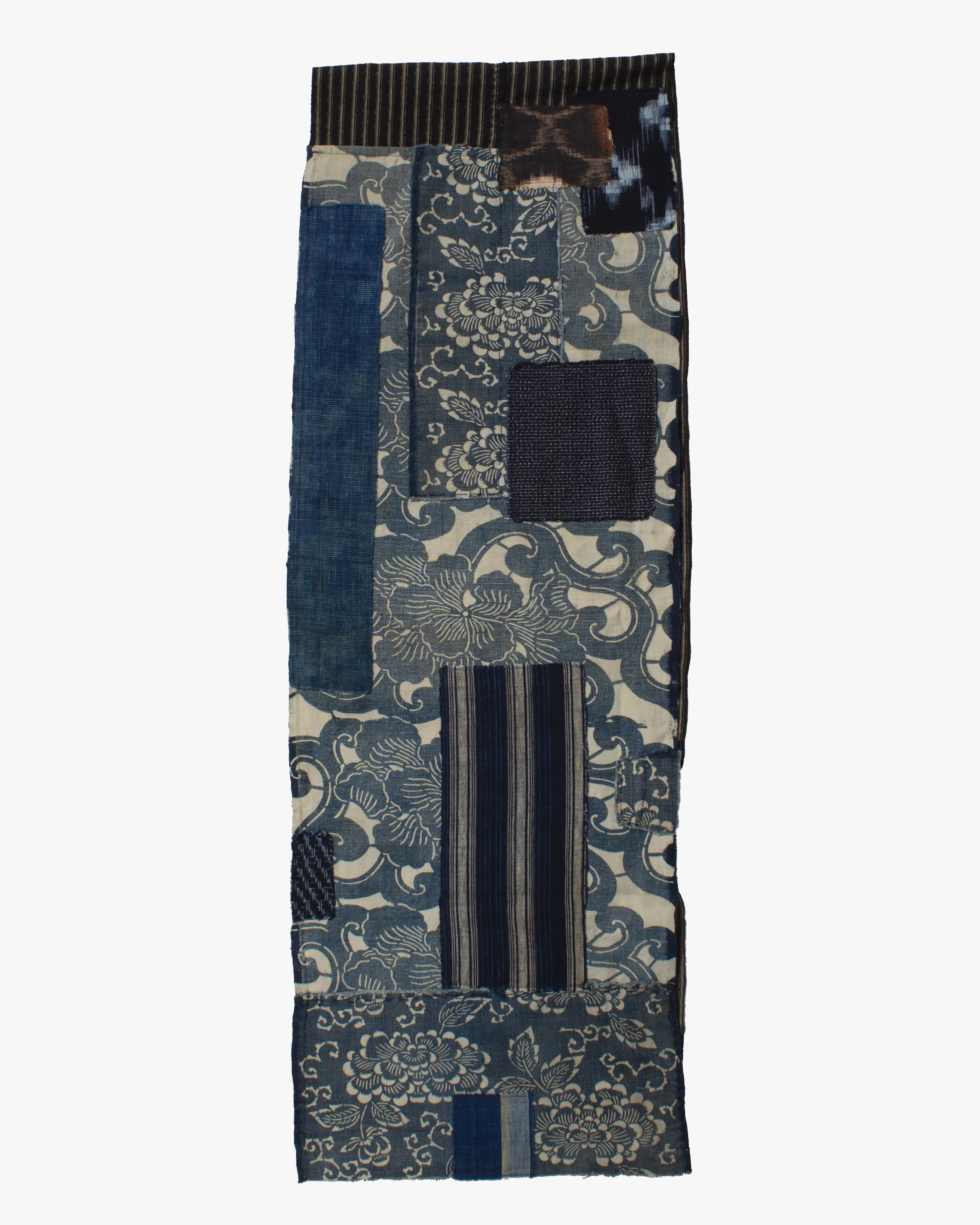 Kiriko Original Scarf, Patched Boro, Indigo, 36 sold by Kiriko product image thumbnail 3