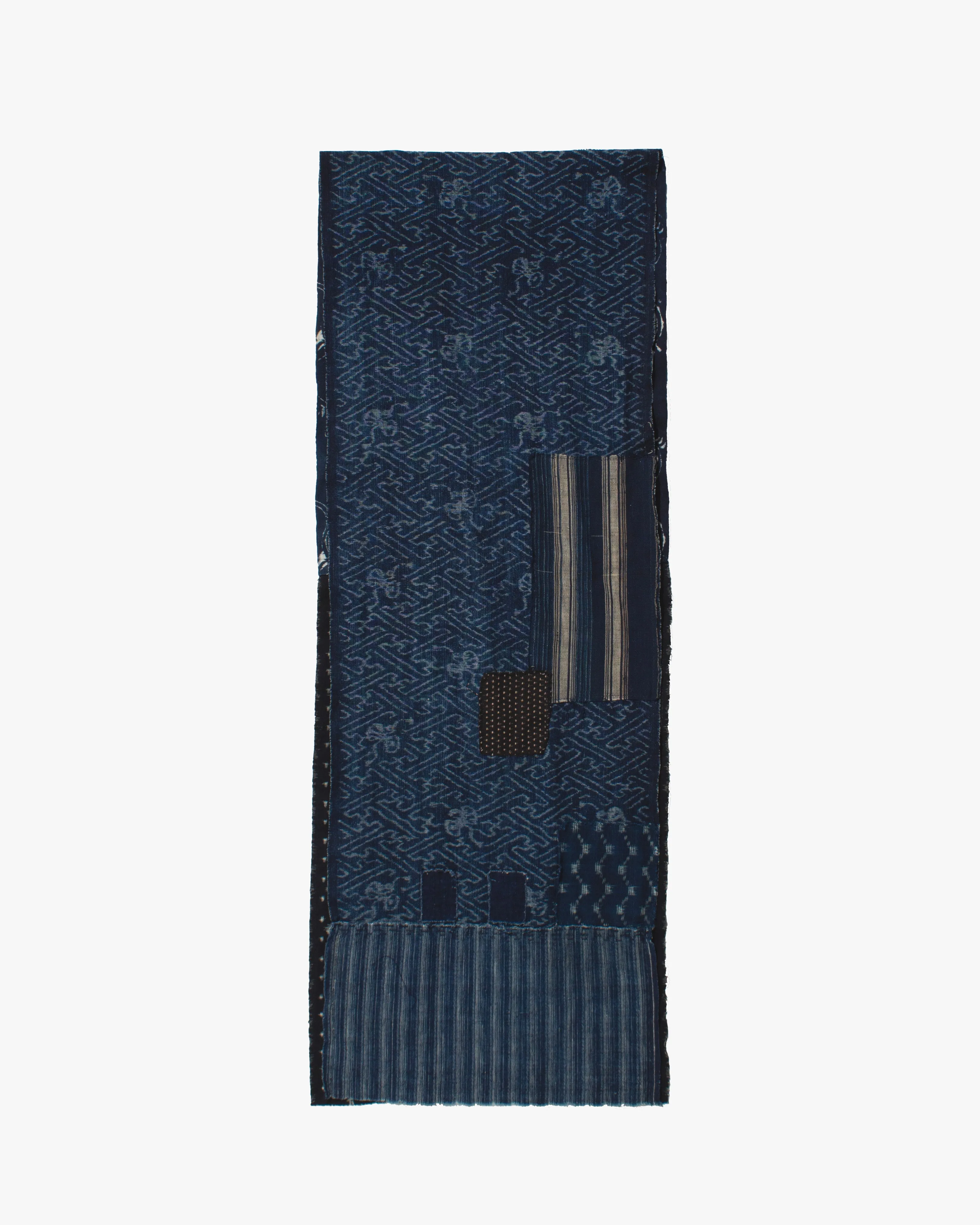 Kiriko Original Scarf, Patched Boro, Indigo, 34 sold by Kiriko product image thumbnail 5