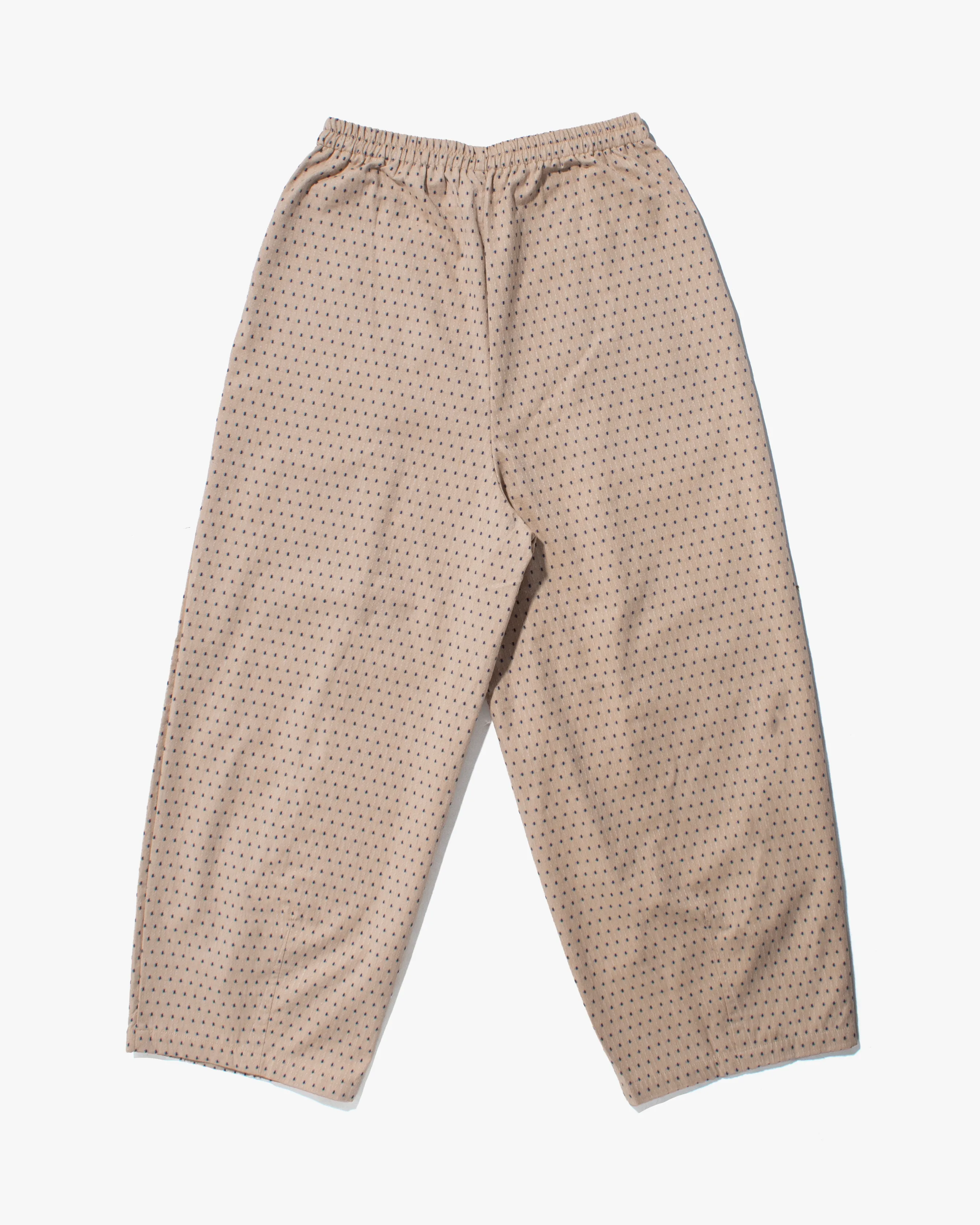 Kiriko x ToK, Lantern Pants, Beige with Blue Dots sold by Kiriko product image thumbnail 4