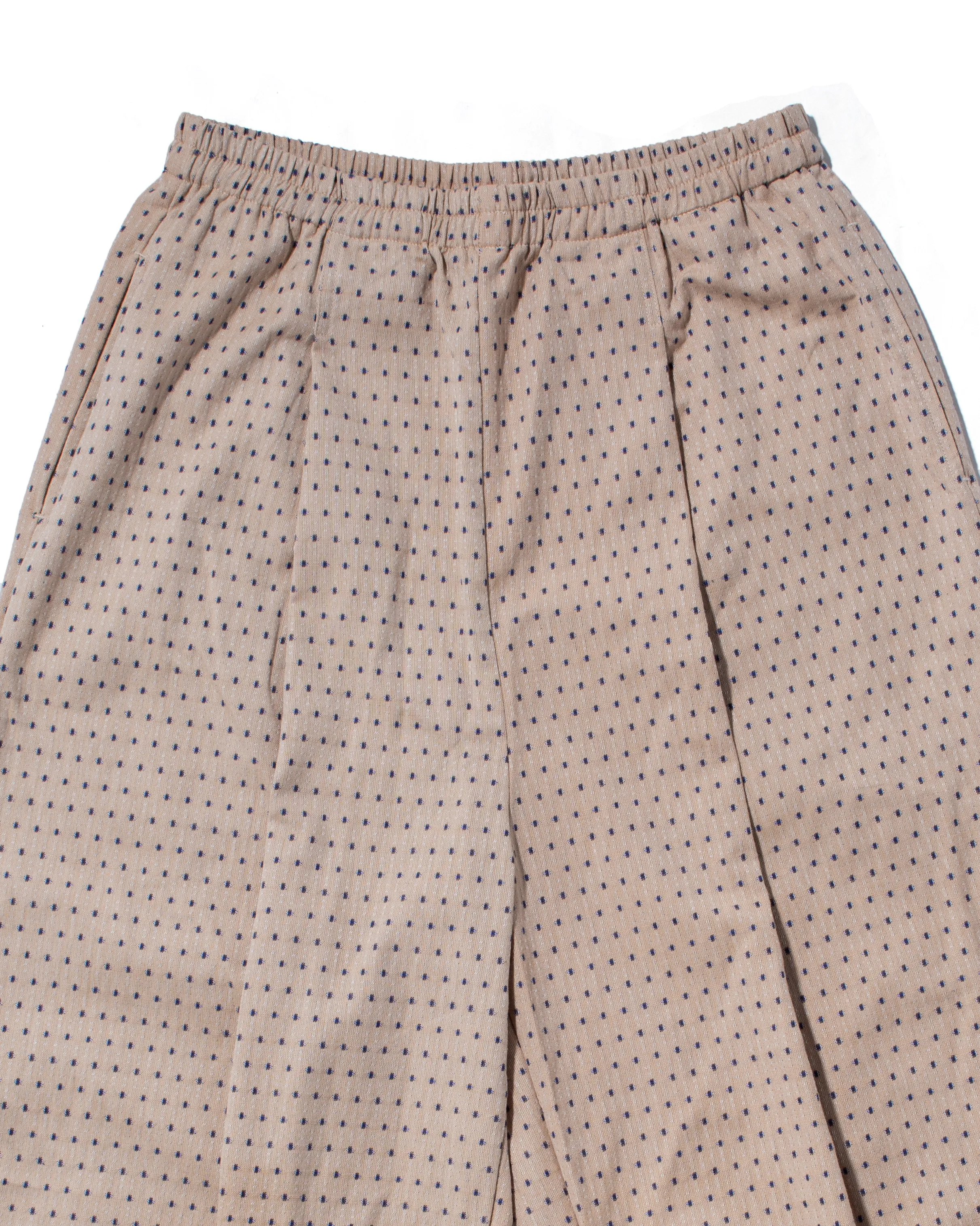Kiriko x ToK, Lantern Pants, Beige with Blue Dots sold by Kiriko product image thumbnail 3