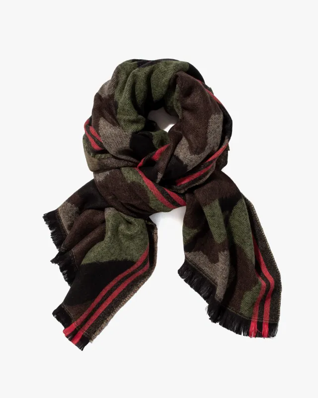 Ceci Bloom, Scarf, Camo Print sold by Kiriko