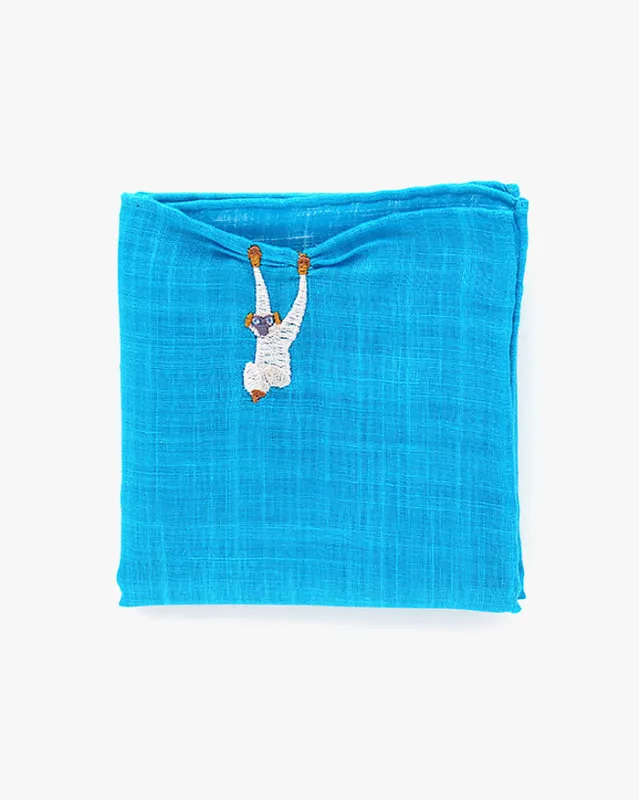 Japanese Handkerchief, Hikkomi, Monkey sold by Kiriko