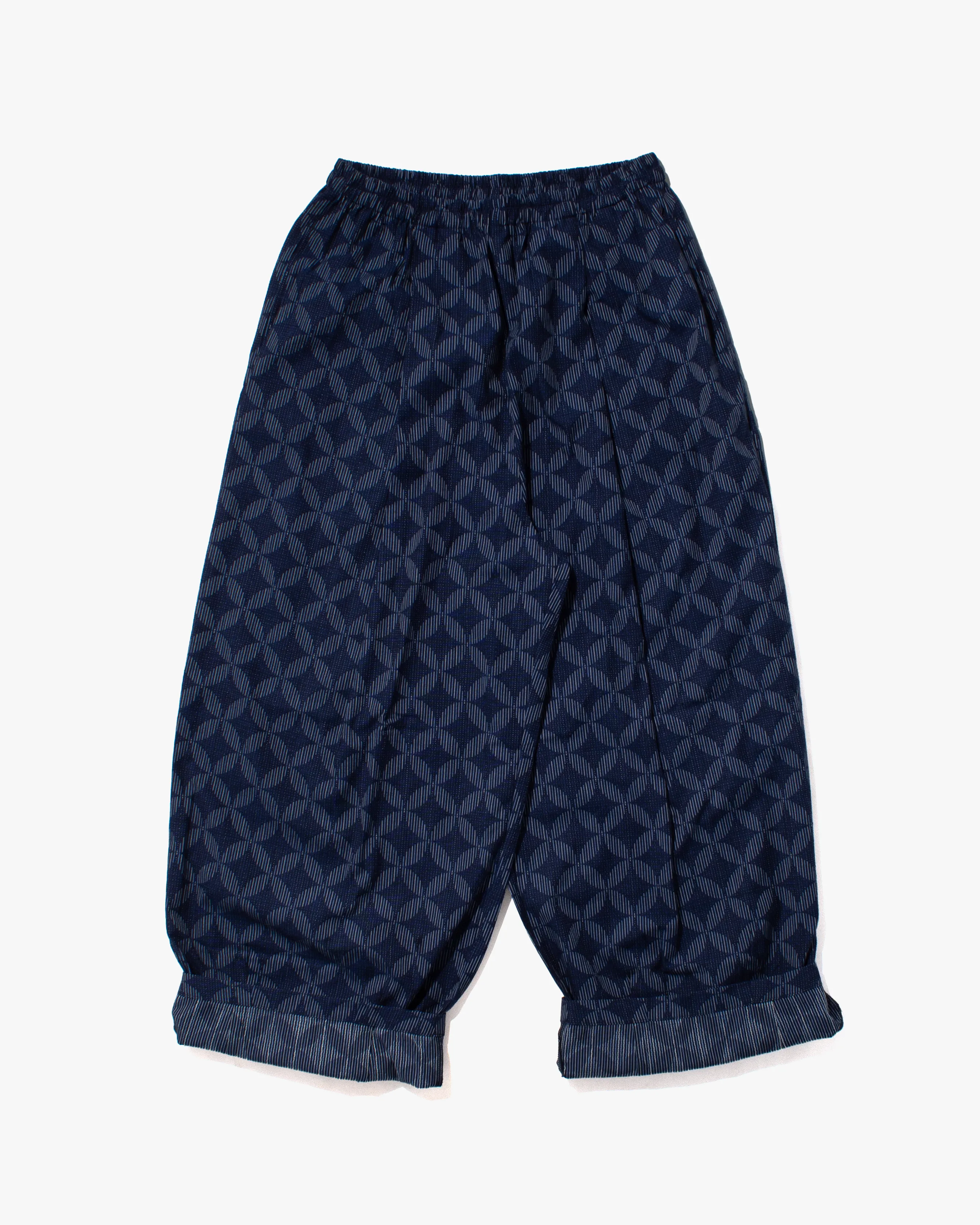 Kiriko x ToK, Lantern Pants, Blue with Shima Shippou sold by Kiriko product image thumbnail 4