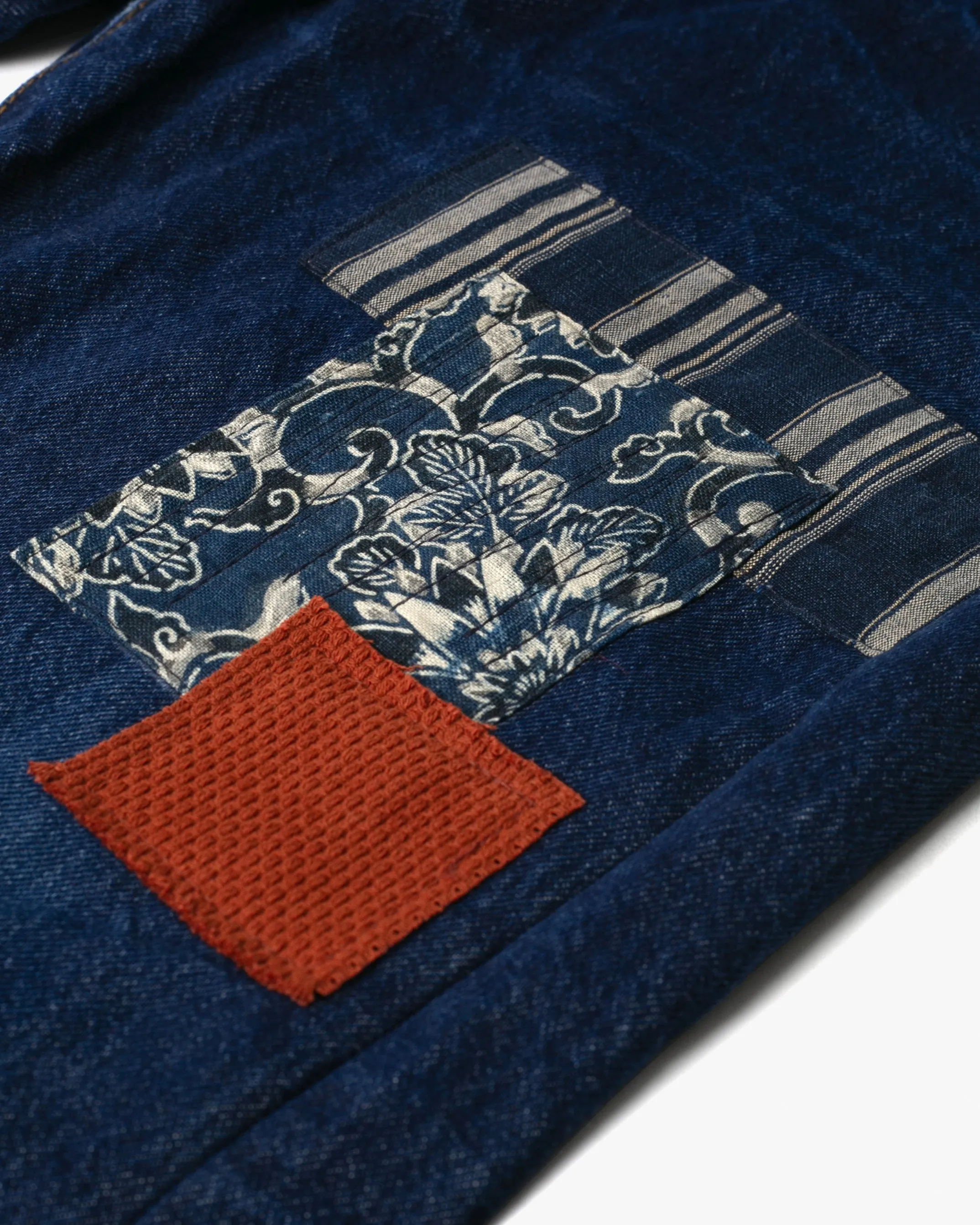 Kiriko Custom Patched Denim Jeans, Levi's Brand, 13 sold by Kiriko product image thumbnail 5