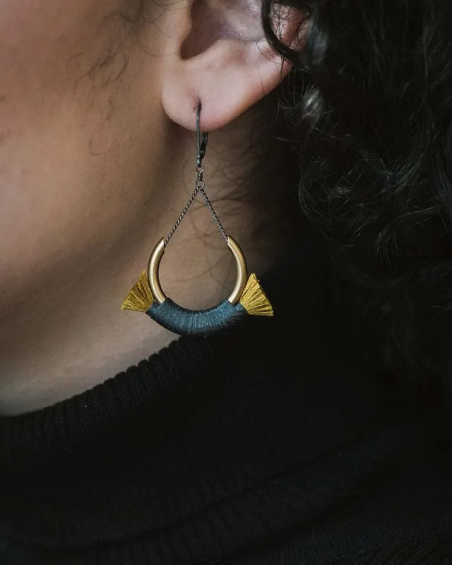 Boet, Earrings, Crest, Sierra sold by Kiriko