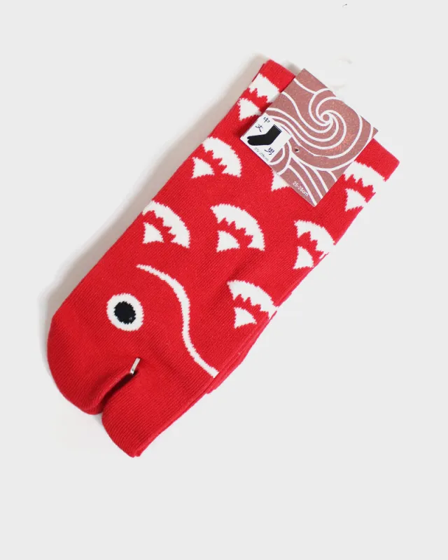 Tabi Socks, Tai Fish (M/L) sold by Kiriko